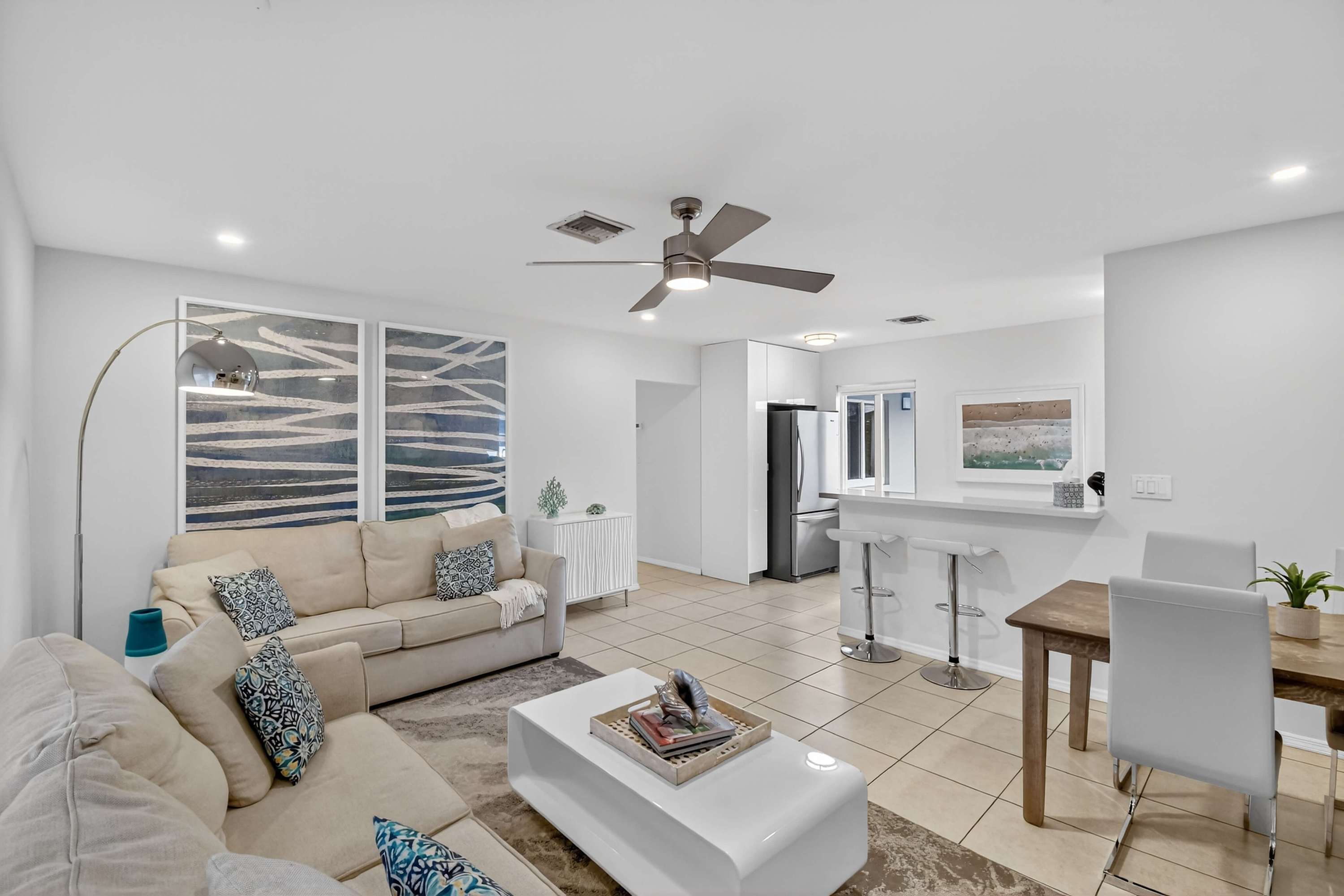 Enjoy the cozy living area