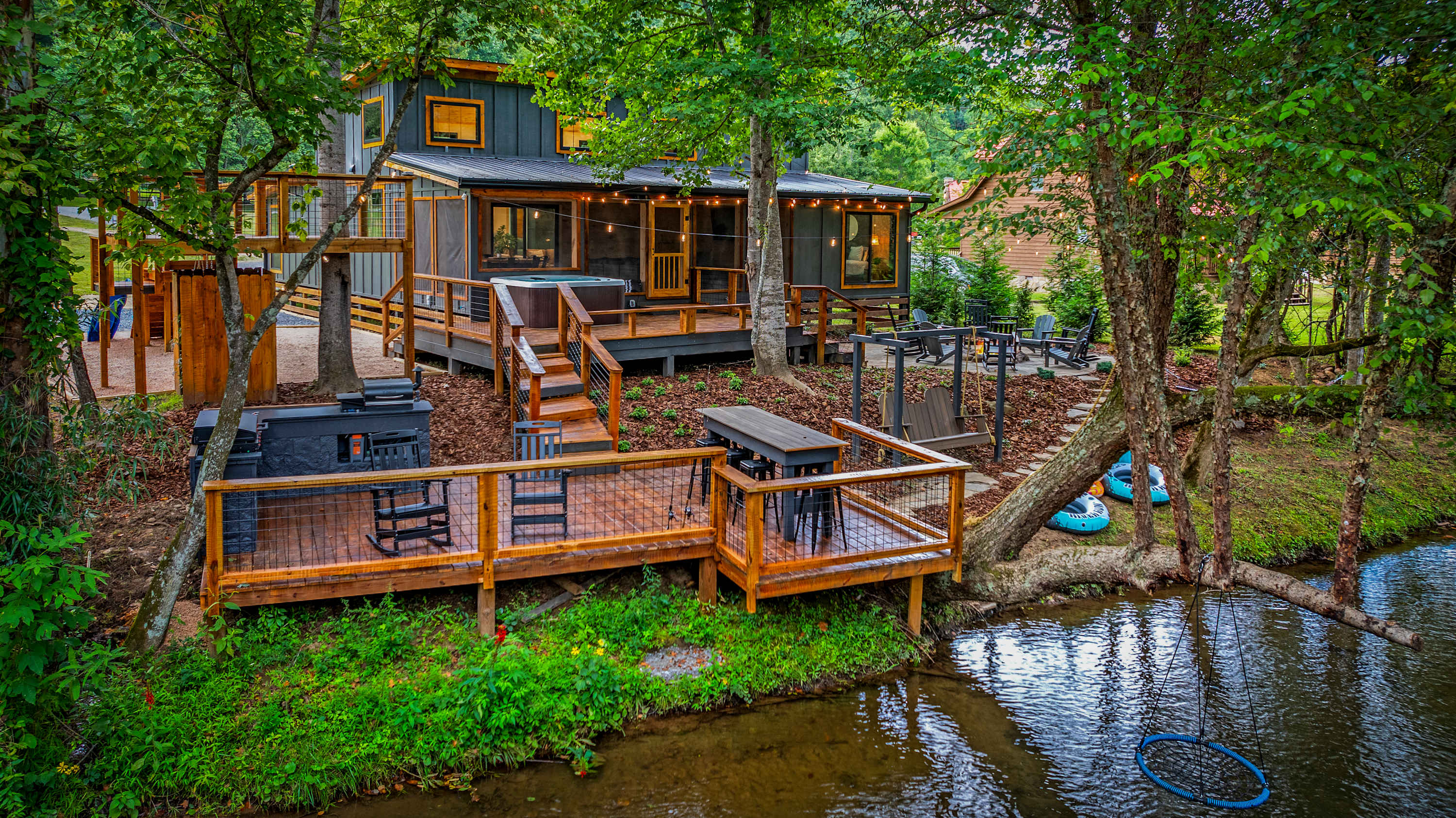 Creekside Luxury • 3 Ensuite Bedrooms — Cosby, TN — vacation rental
