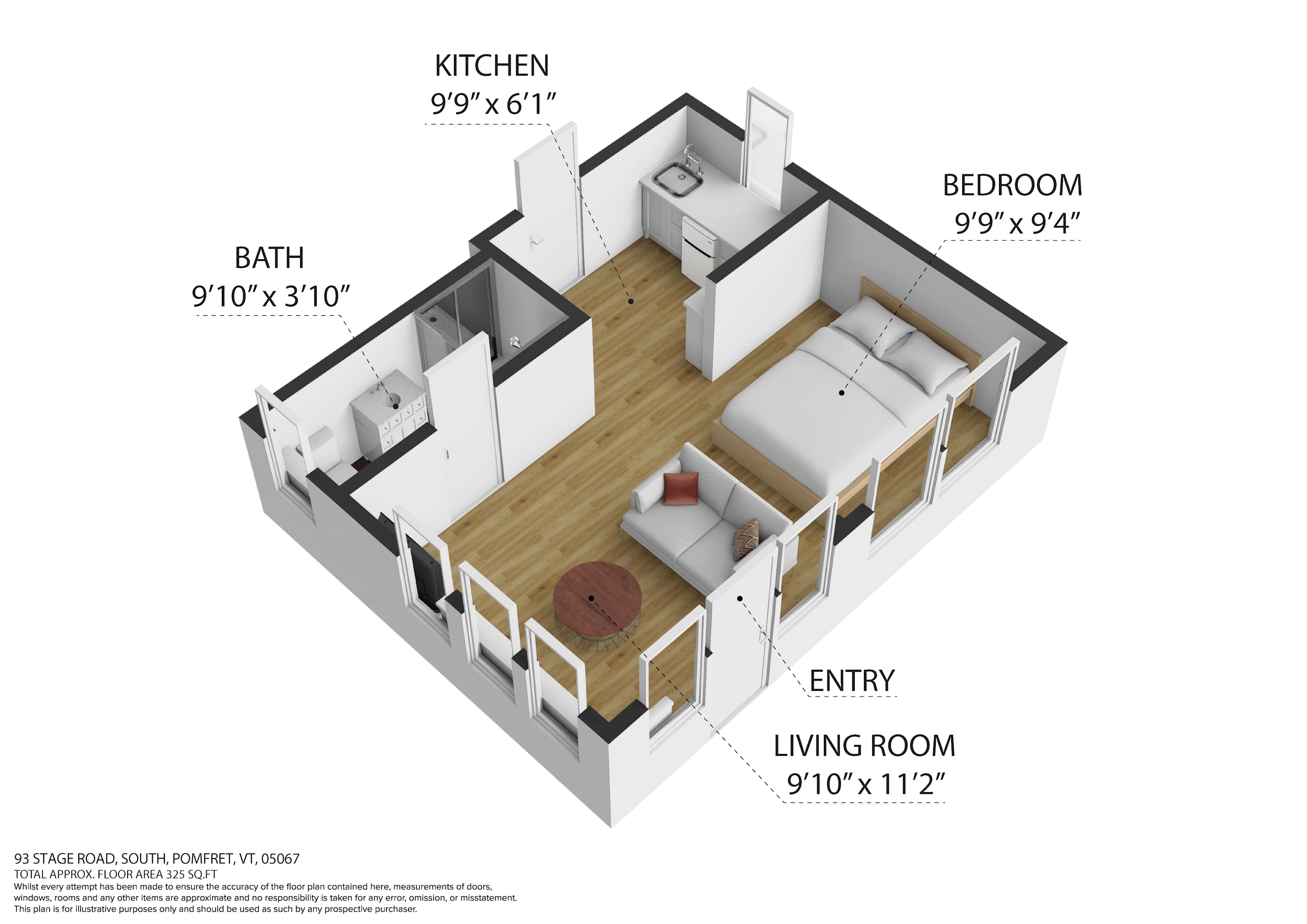 Steps to S6! Firepit, BBQ, Views! | Little House