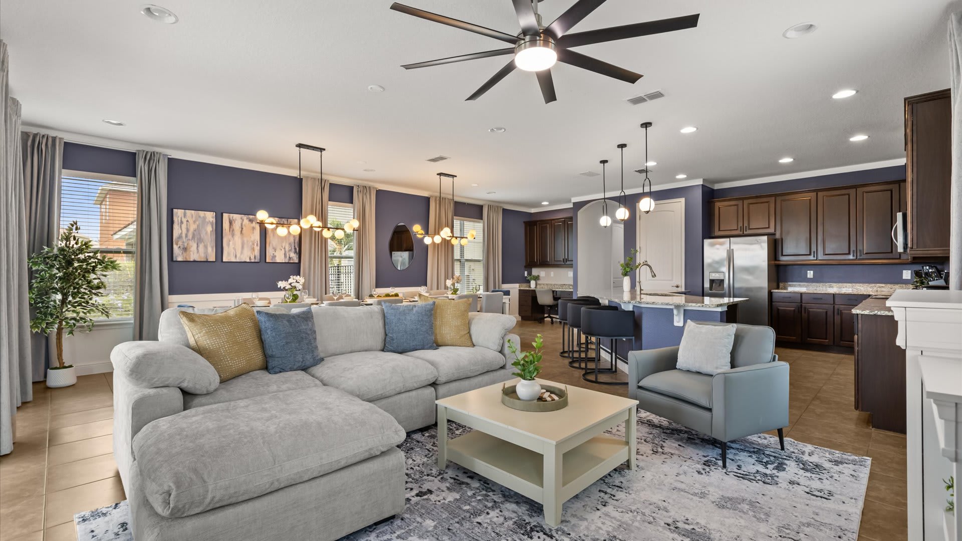 Contemporary Living Area