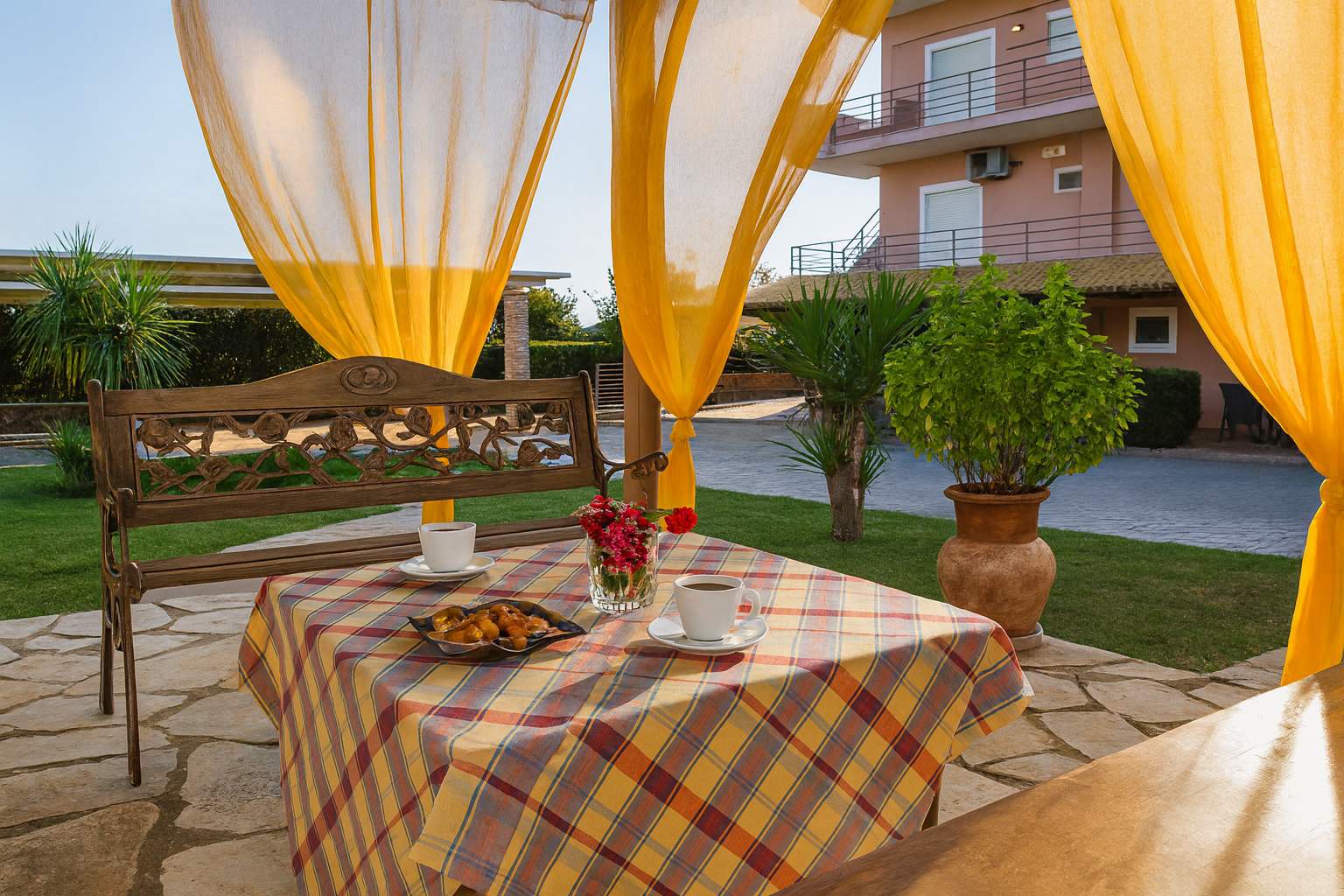 Cozy flat in an olive grove 1.5km to a sandy beach — Marathopoli, Peloponnisos Dytiki Ellada ke Ionio — vacation rental