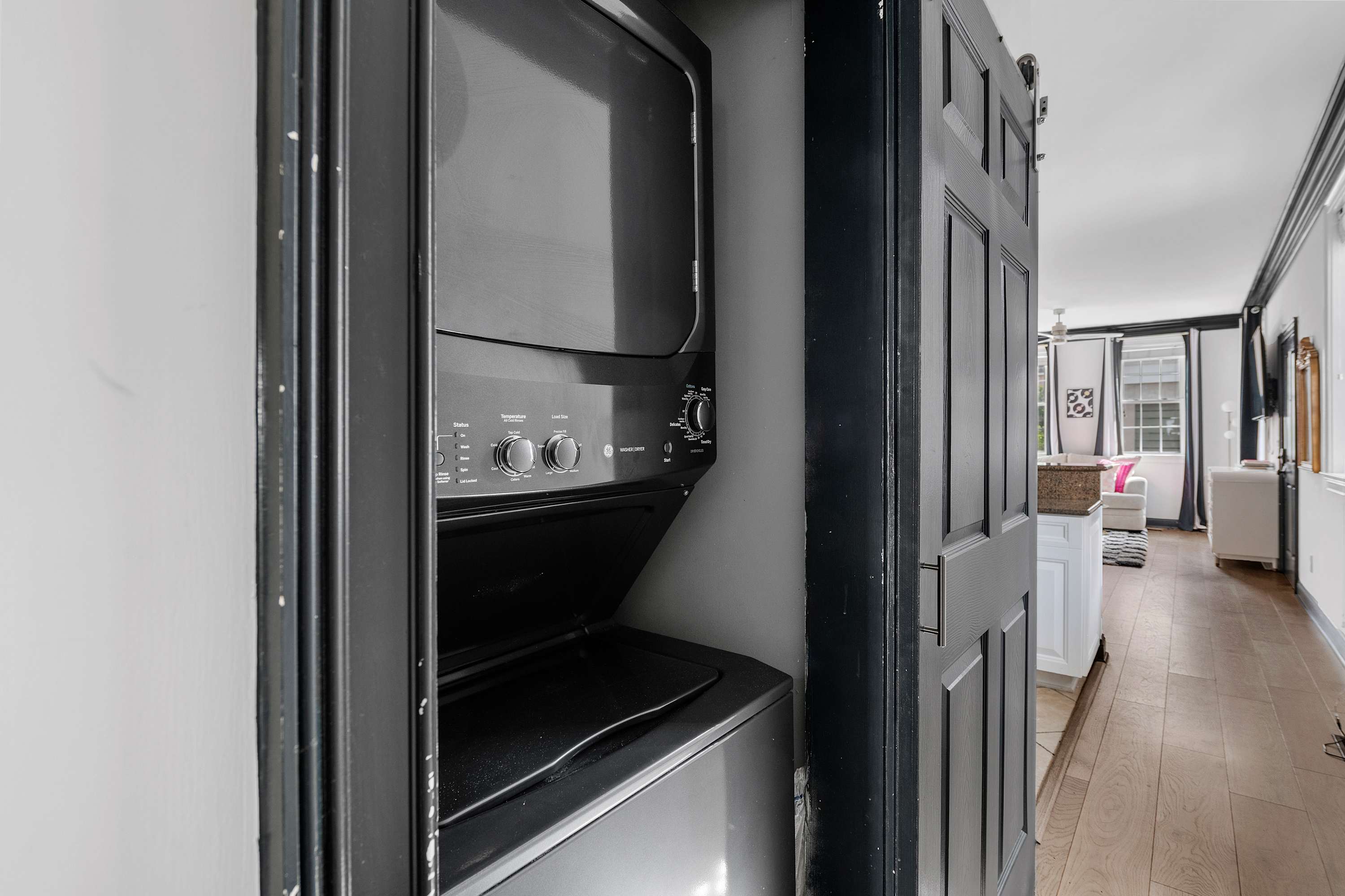 First floor washer + dryer