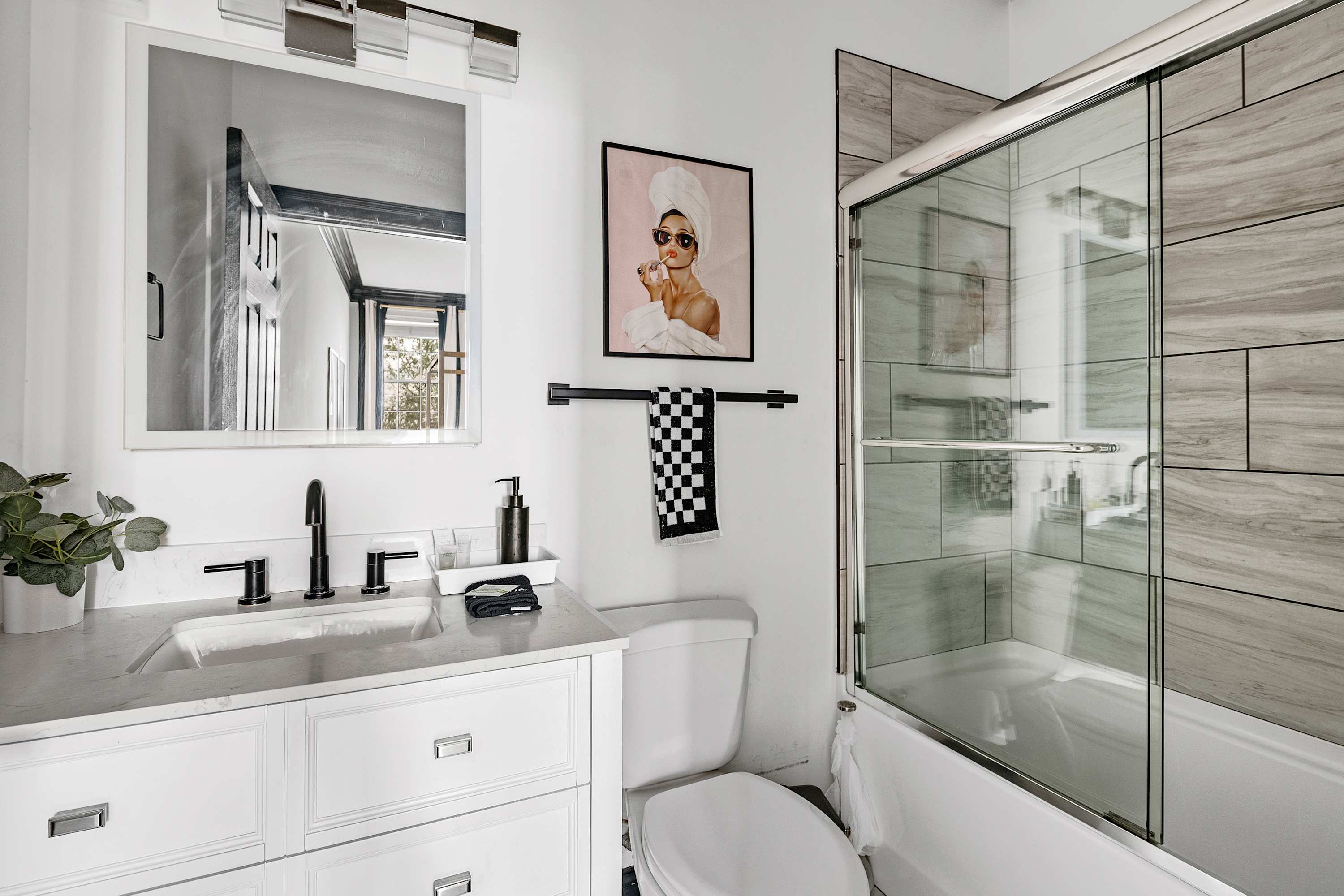 Bathroom #1: Full bath