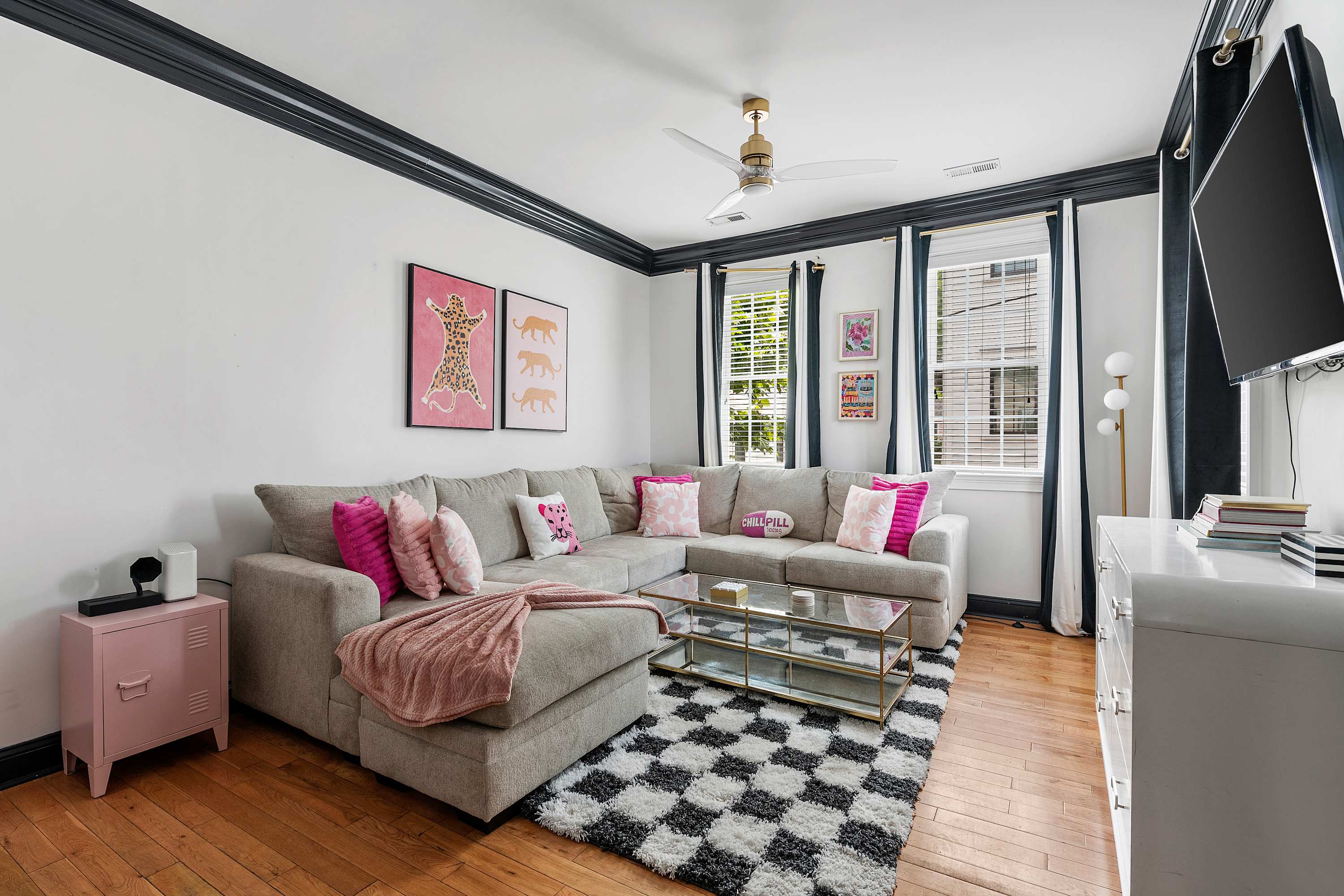 Second floor living room
