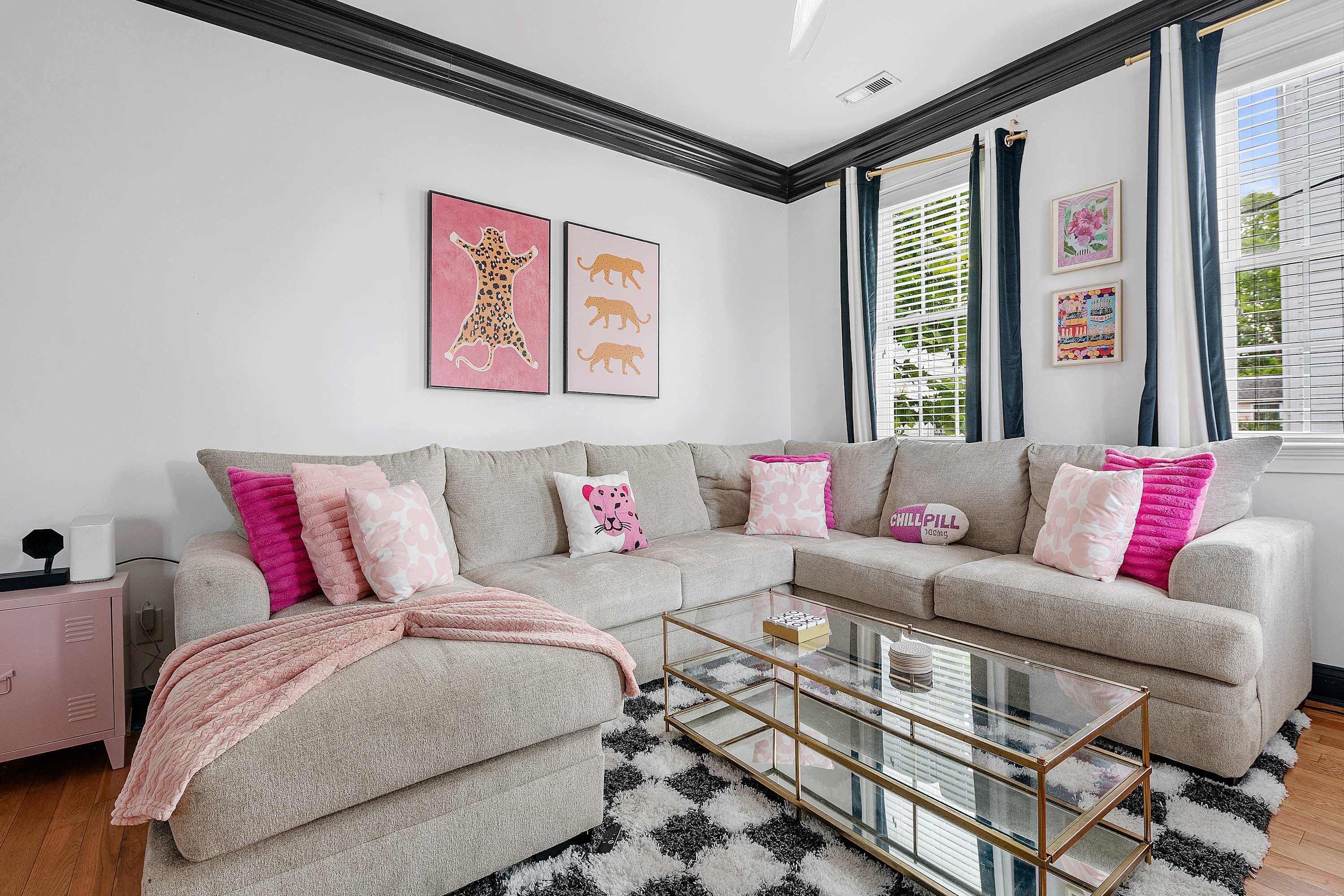 Second floor living room