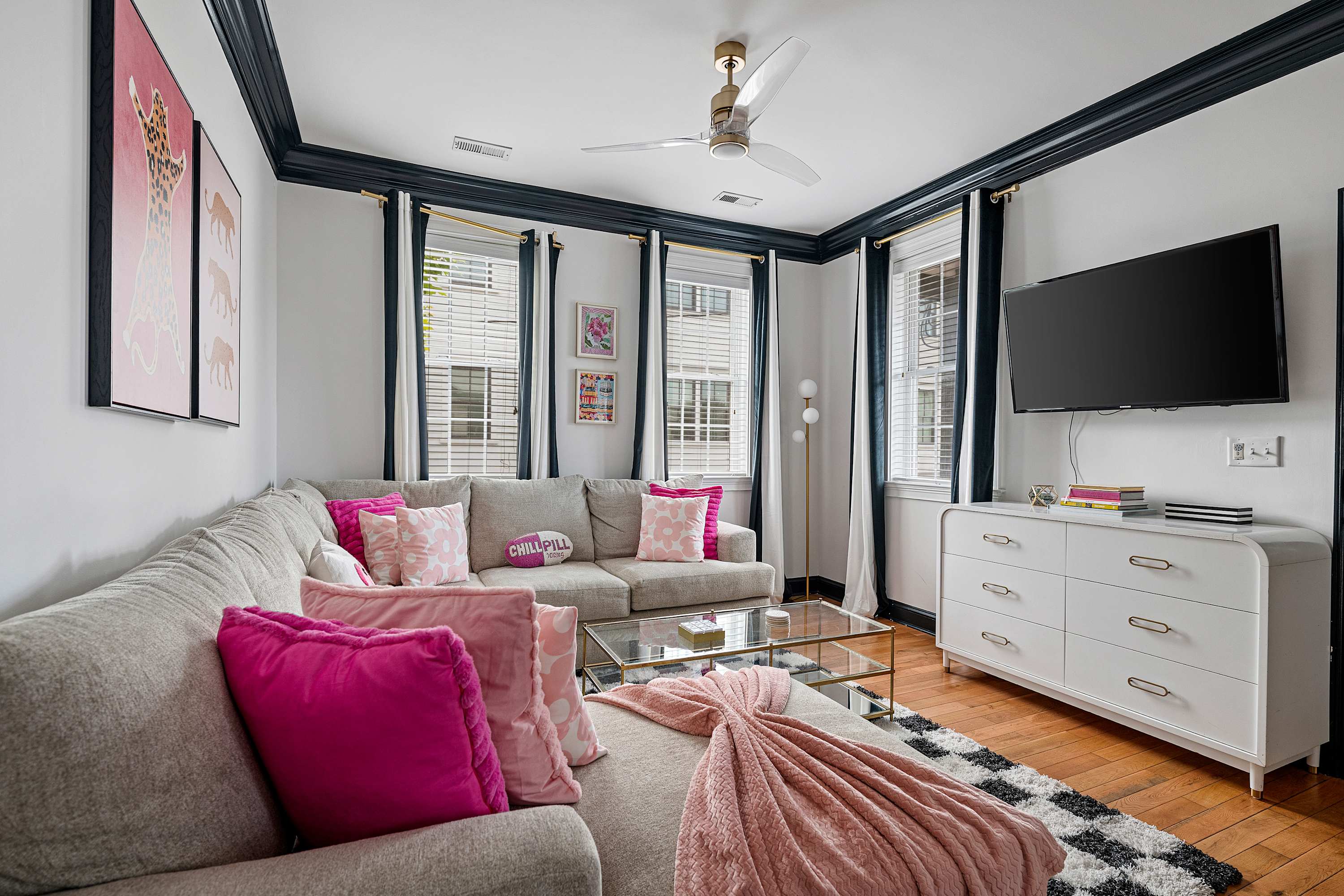 Second floor living room