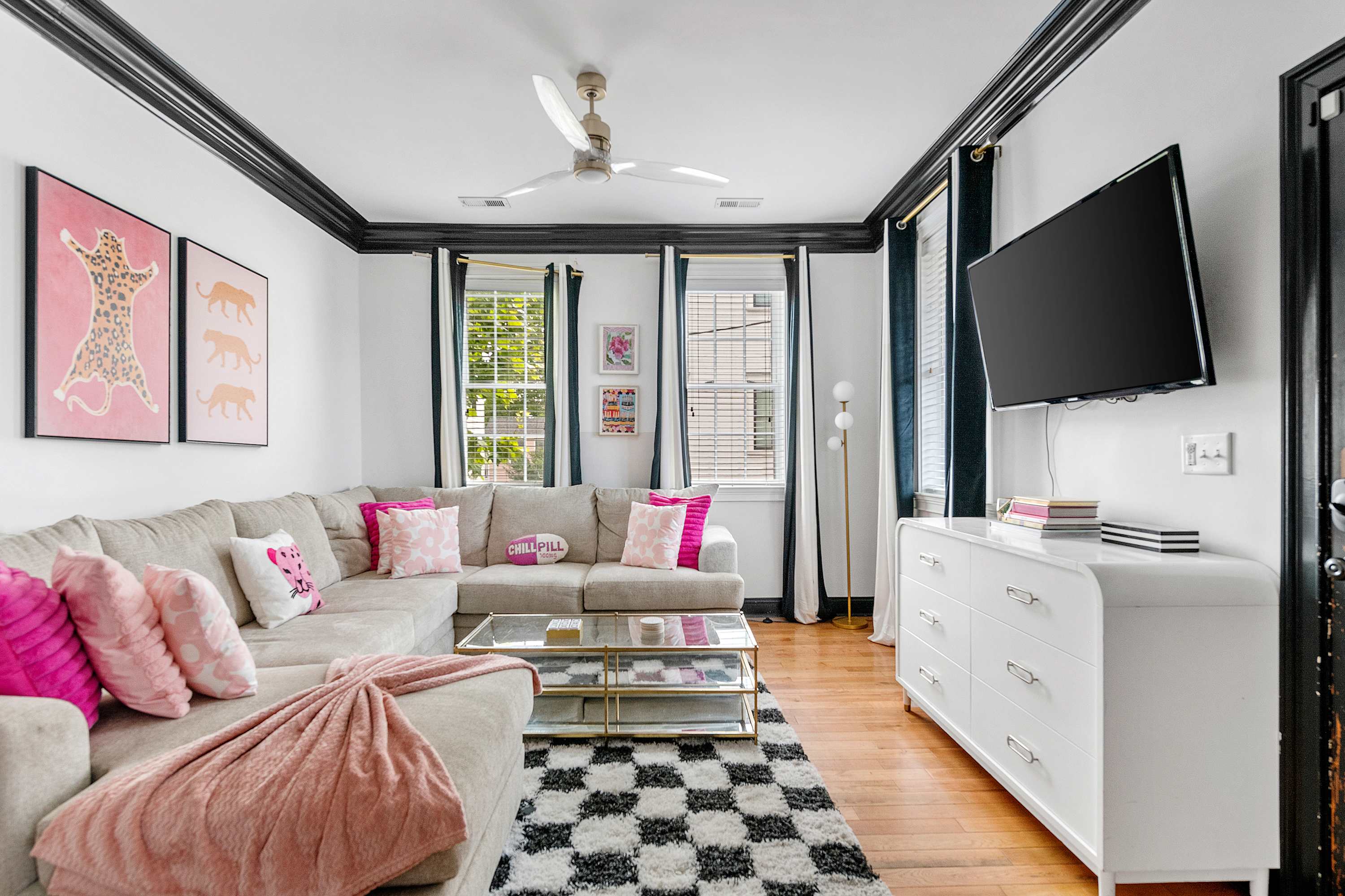 Second floor living room