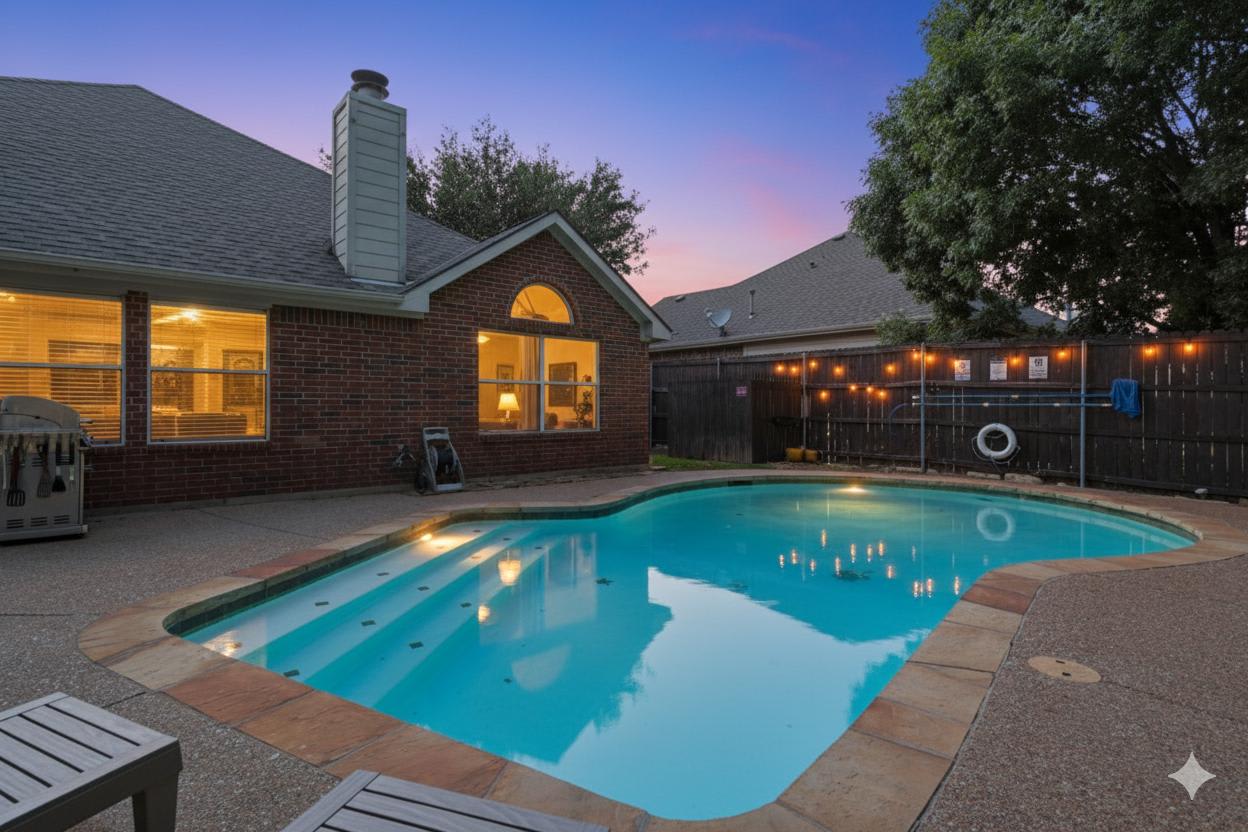 The Blue Holly - Bright & Spacious with a Pool — Corinth, TX — vacation rental