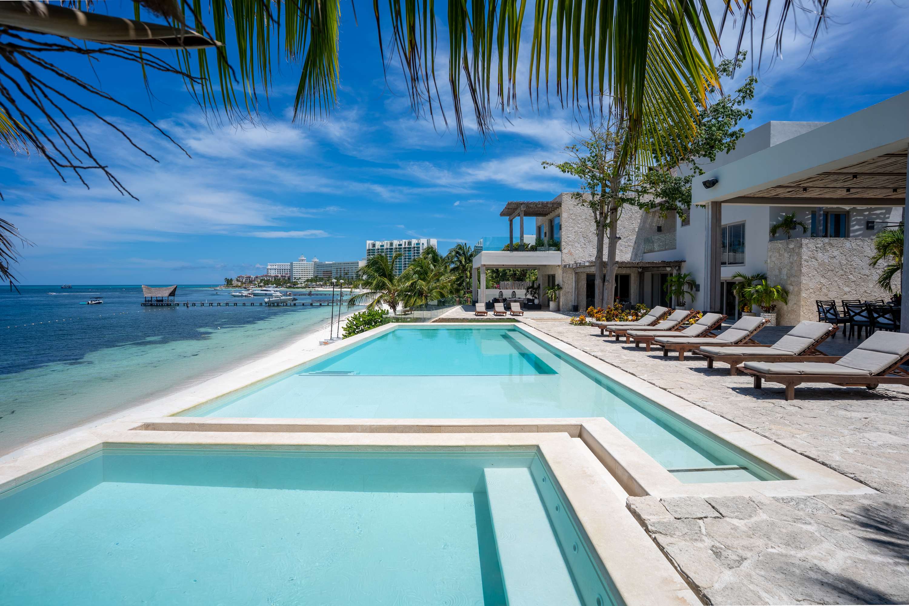 CasaZul | 9 BR | Luxury Beachfront Mansion — Cancún, Quintana Roo — vacation rental