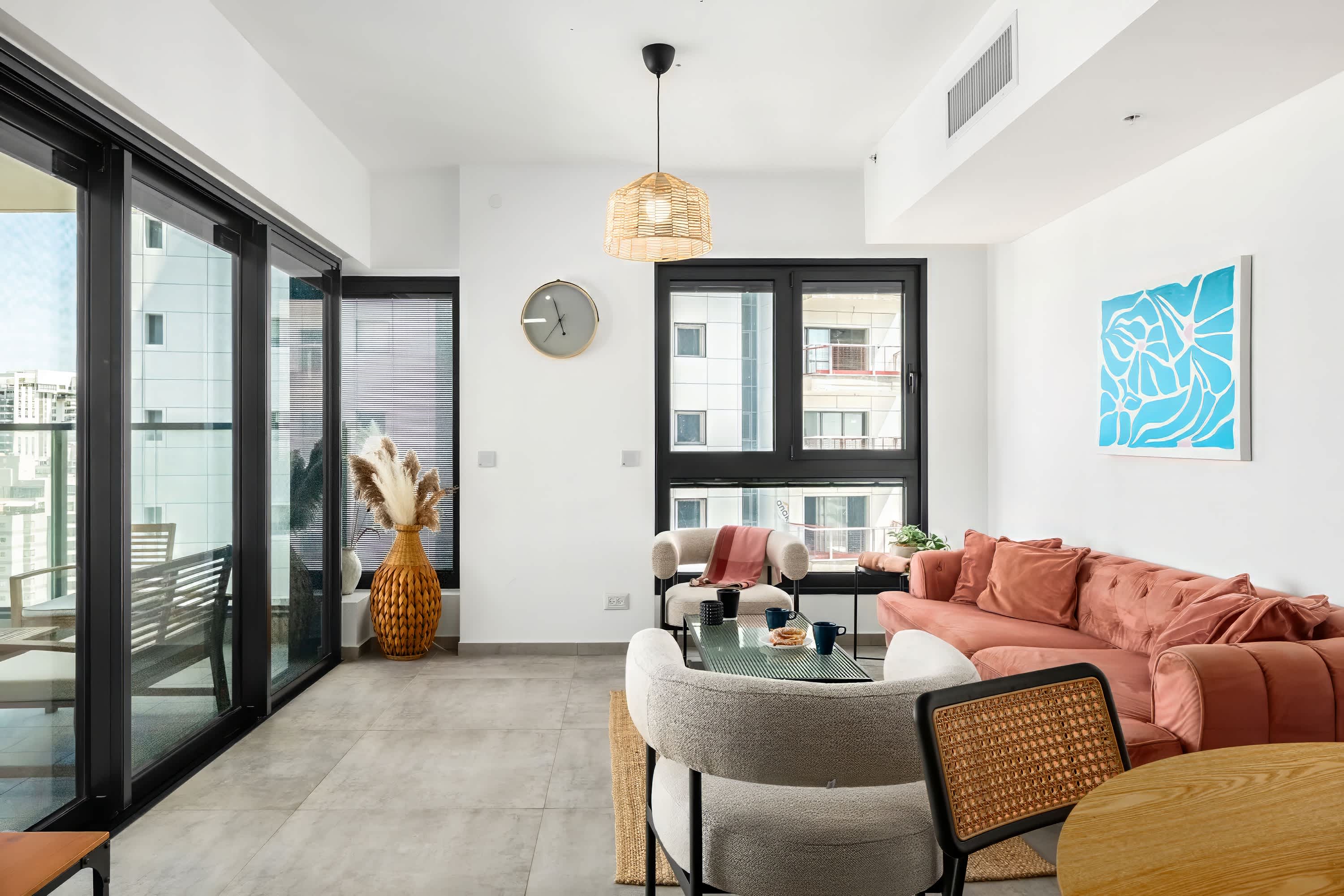 24th Floor 3BR Tower | Sea & City View | Mamad — Bat Yam, Center District — vacation rental