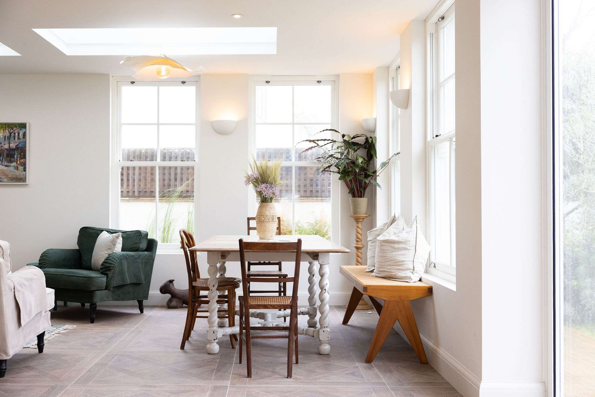 Enjoy long, leisurely meals with loved ones.