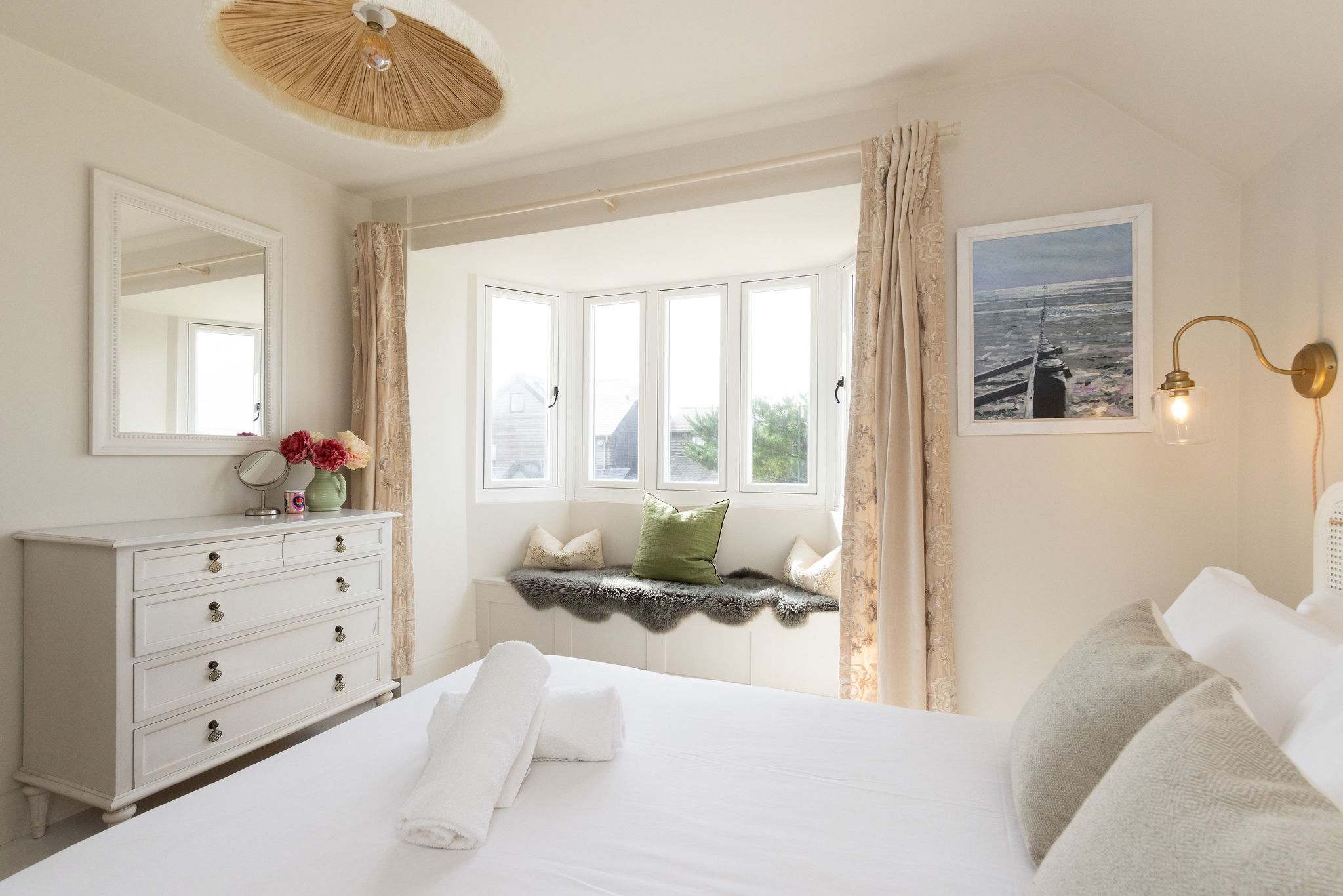 Unwind in this peaceful bedroom retreat with its own charming.