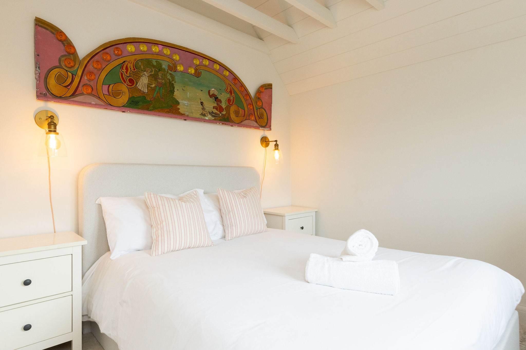 A beautifully appointed double bedroom