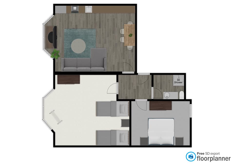 View Lanes Hideaway | 3 mins to Beach & Pier in East Street BN1 1HP Lanes Hideaway | 3 mins to Beach & Pier in East Street BN1 1HP - Property image 15 - VivreStays