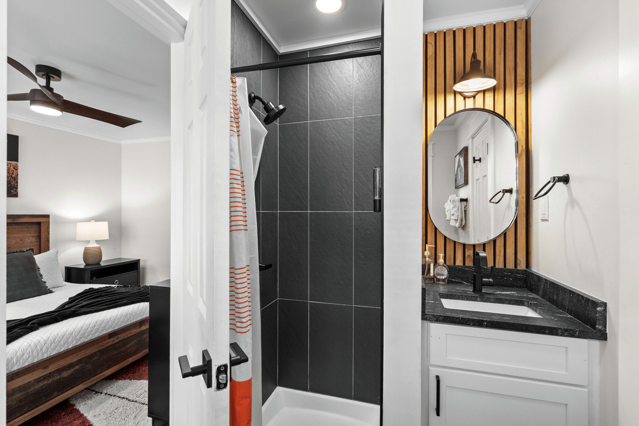 Master bedroom ensuite shower