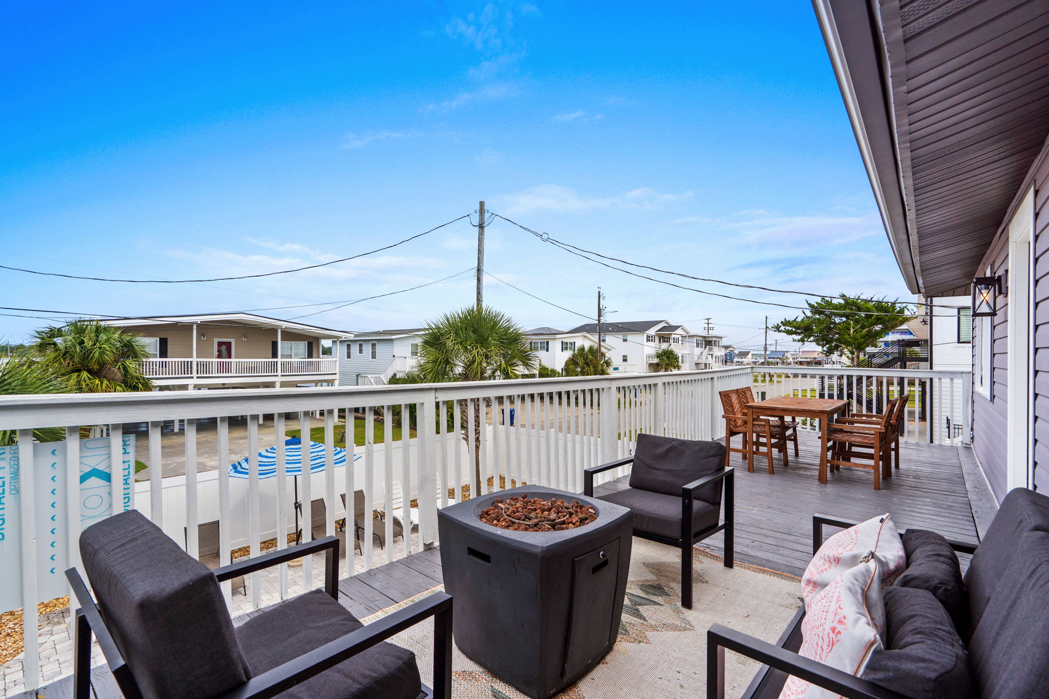 Balcony with scenic view