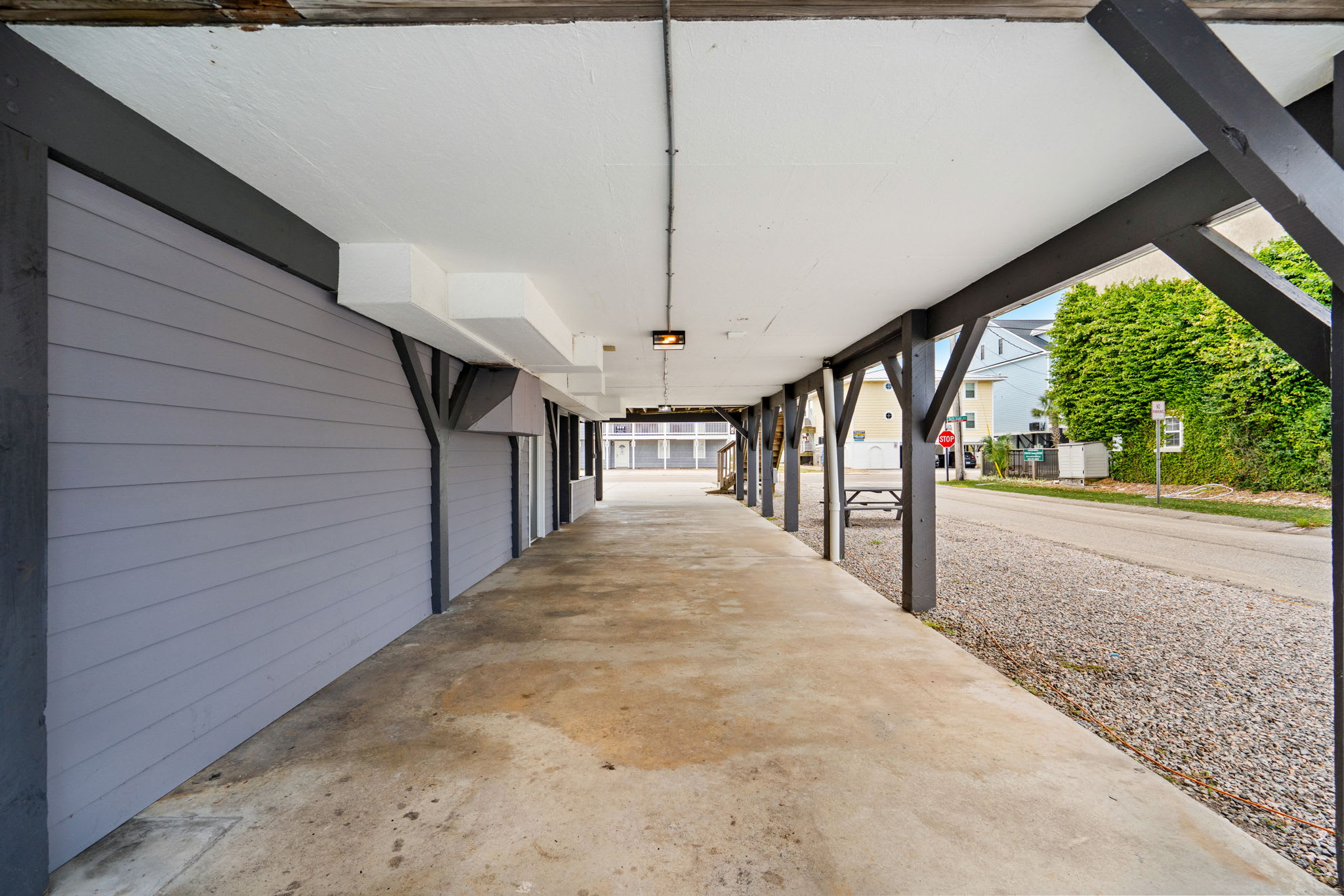 Parking space for guests