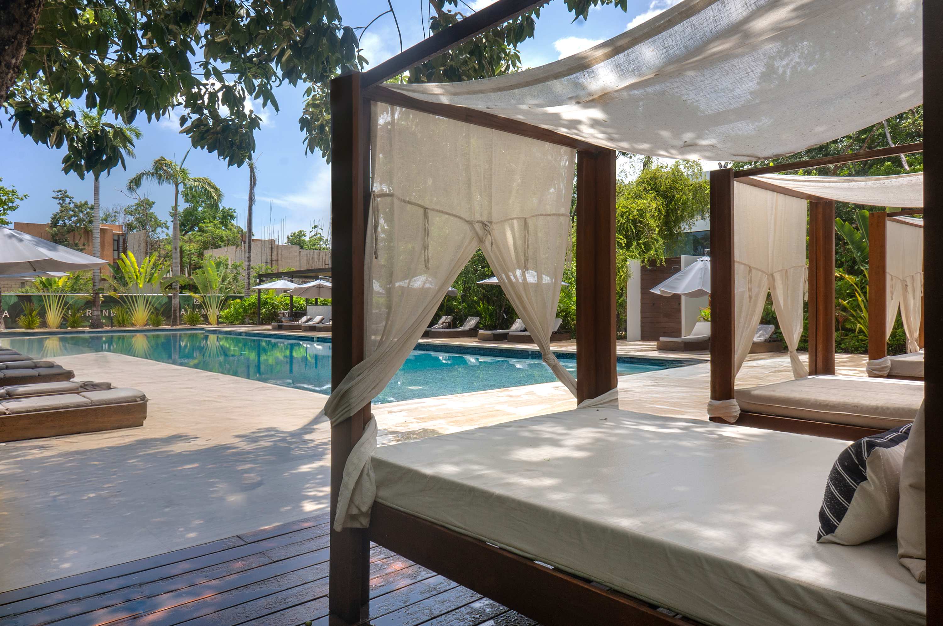 Expansive #2 communal pool and shared outdoor area, perfect for relaxing and enjoyed by guests of the lovely Karanda complex