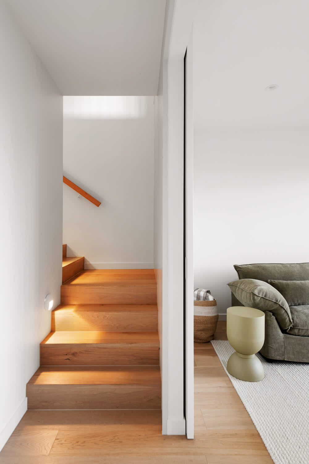 Stairs leading up.
