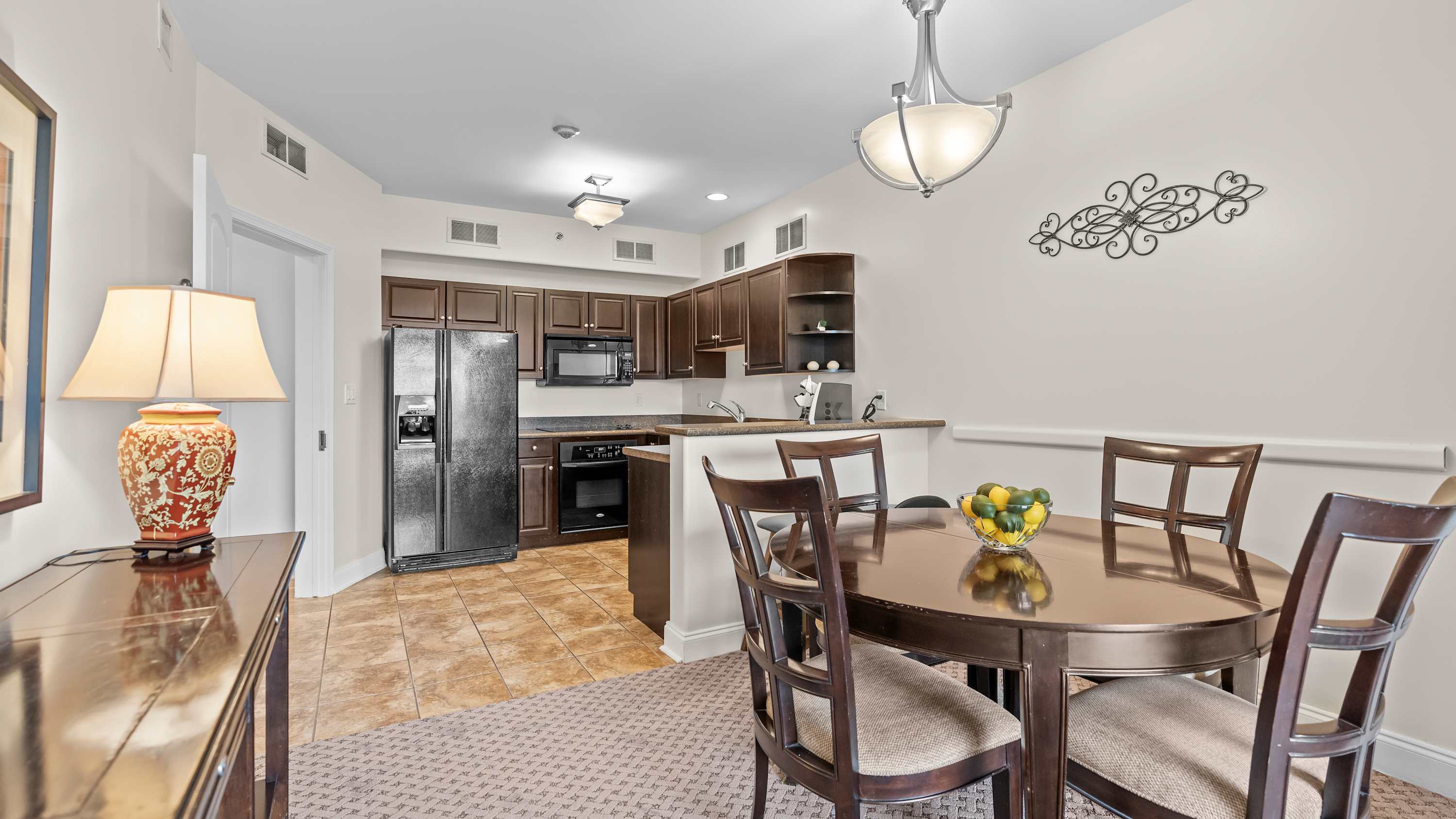 Make mealtime memories together at the dining table, seating 4​