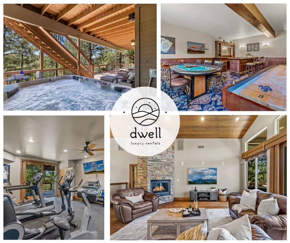 New | Immaculate Cabin | Gym | HotTub | Golf View — Flagstaff, AZ — vacation rental