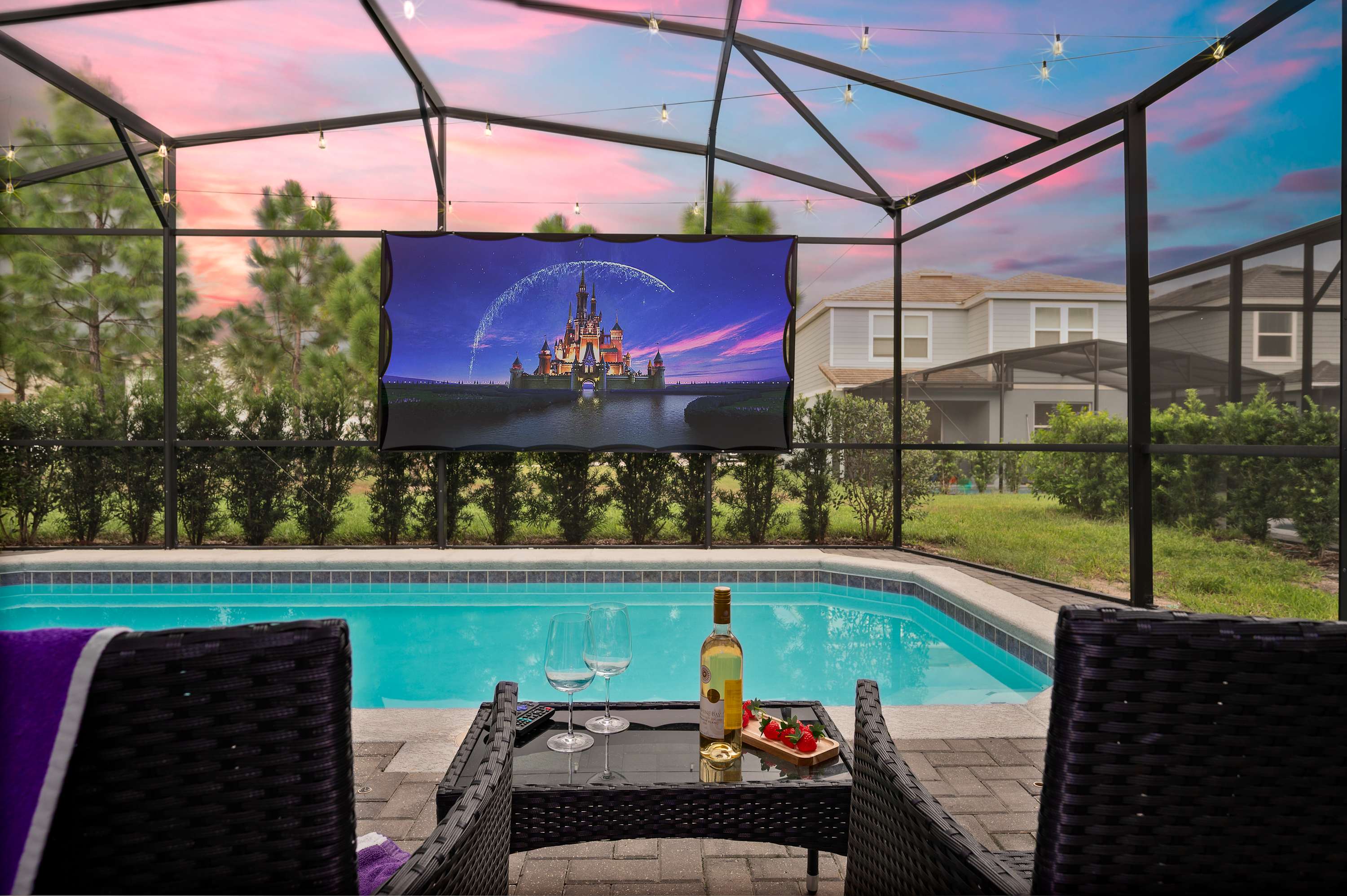 Luxury villa w/ private pool & game room