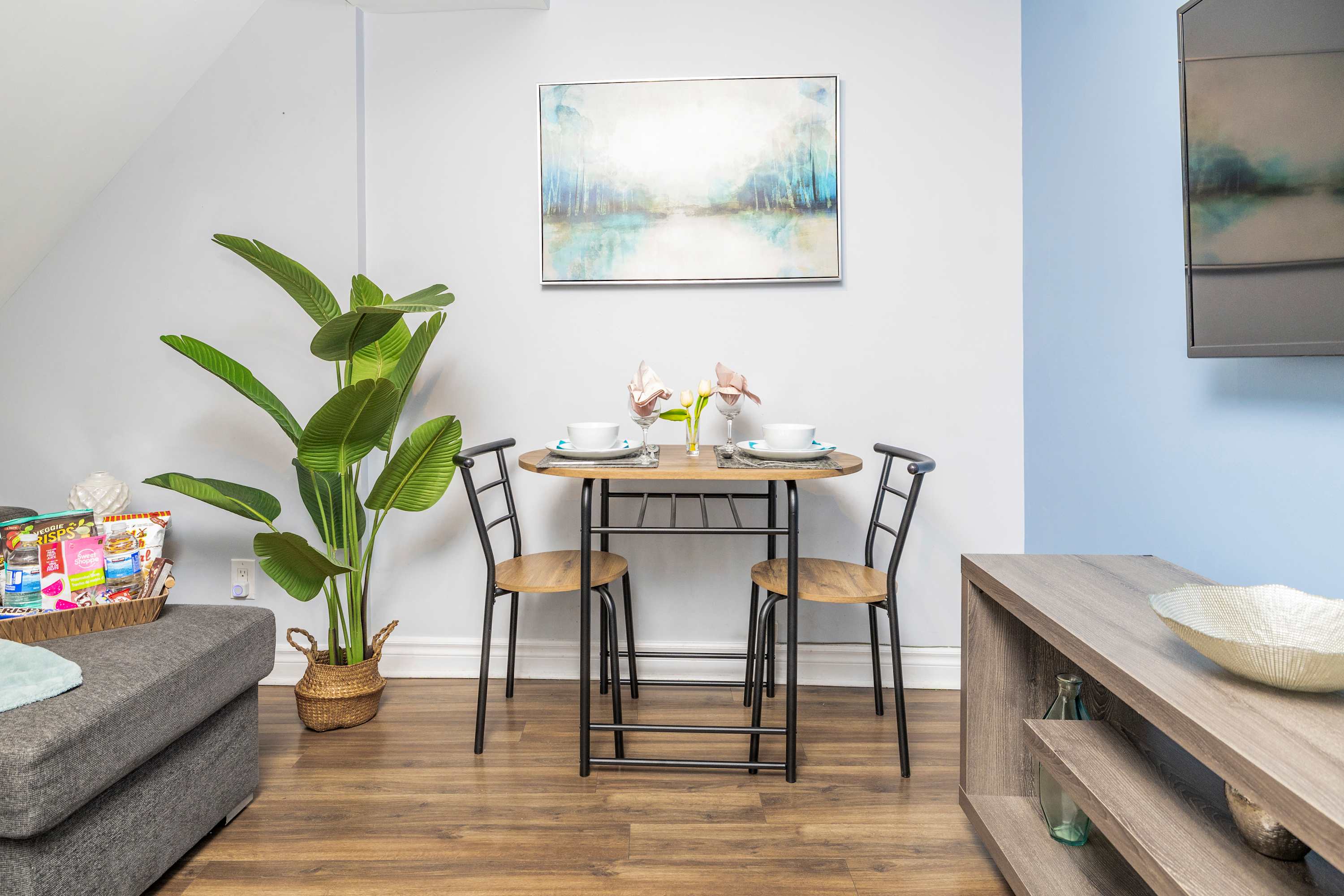 Chic Dining Area for 2