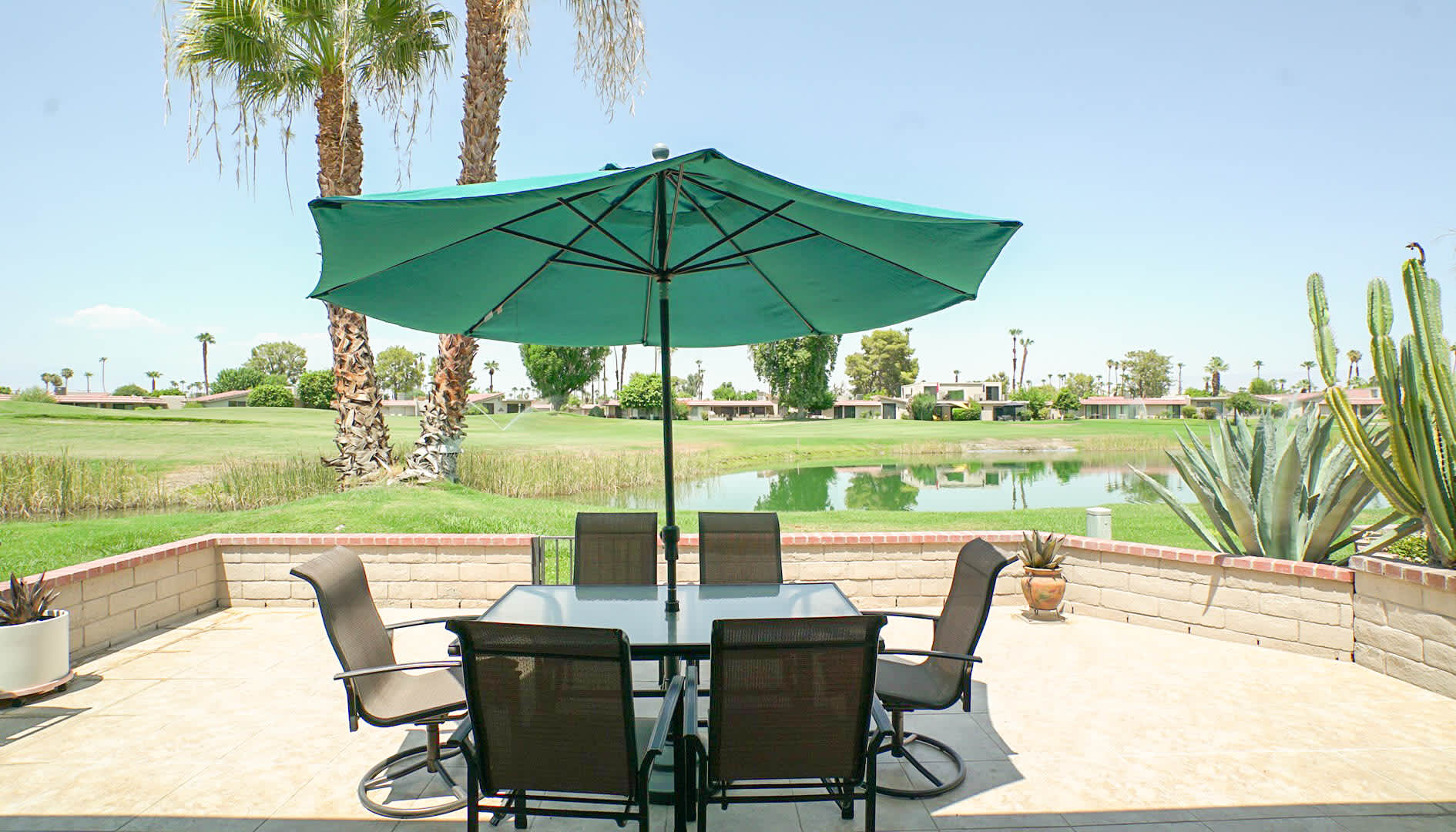 Lakeside Golf Course Retreat in Cathedral City