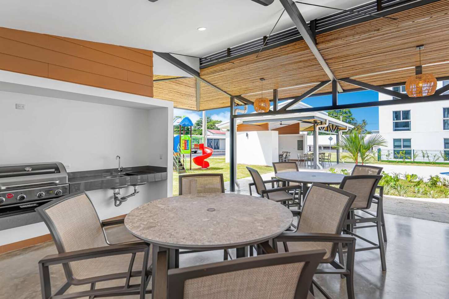 BBQ Facilities at the Poolside Lounge