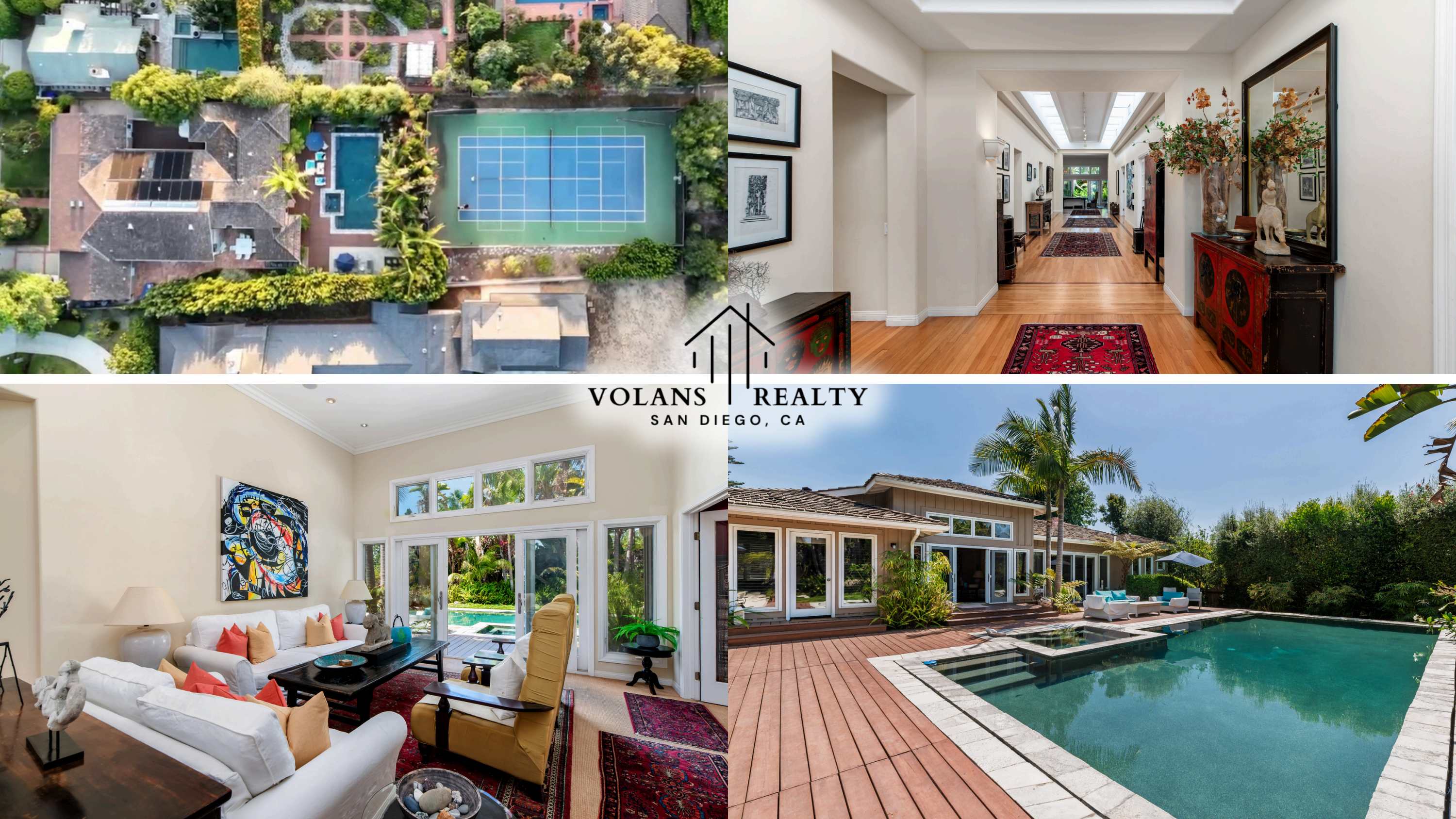 La Jolla Retreat: Pool, Tennis, & Walk to Beach — San Diego, CA — vacation rental