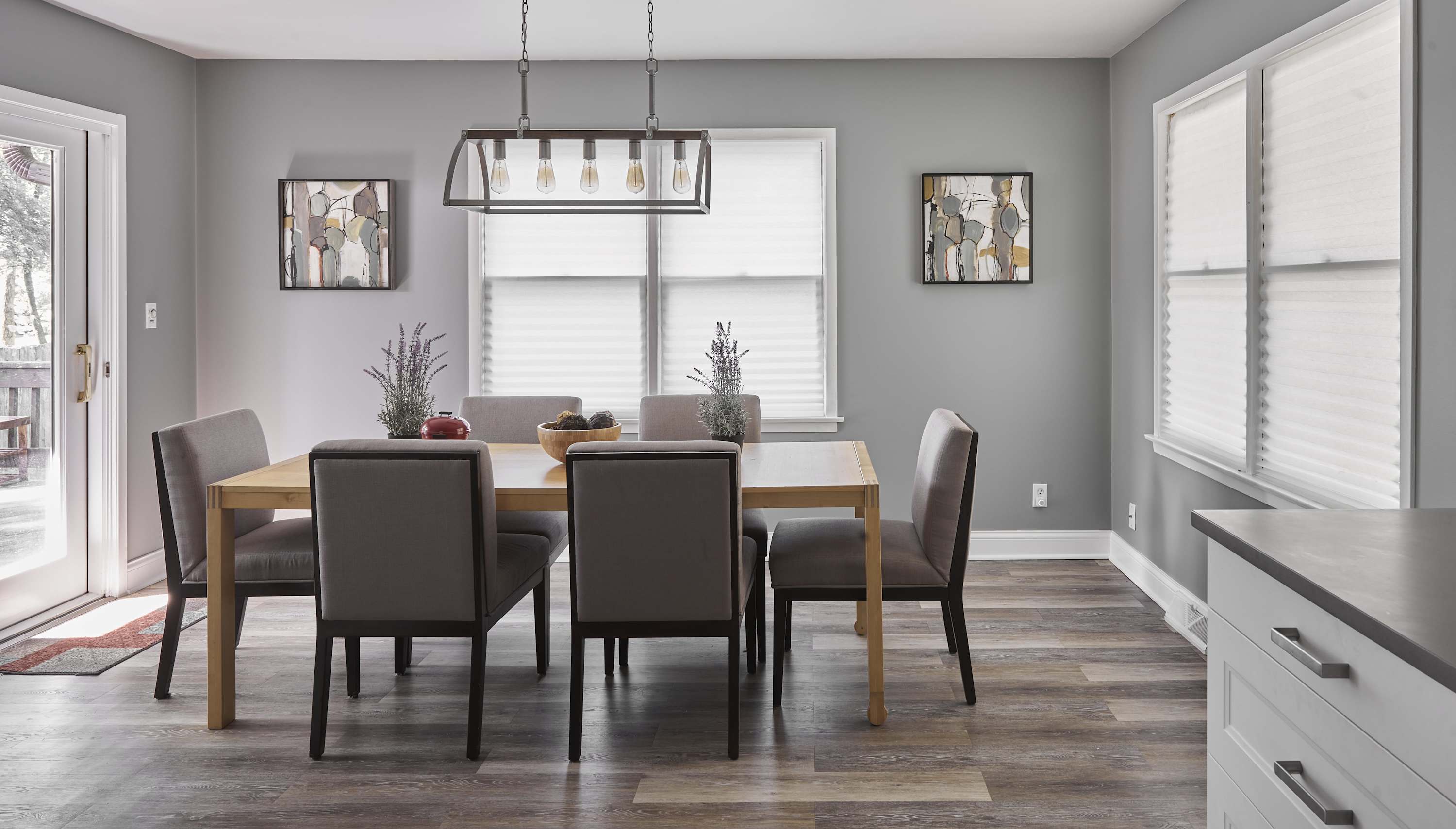 Make mealtime memories together at the dining table, seating 6​