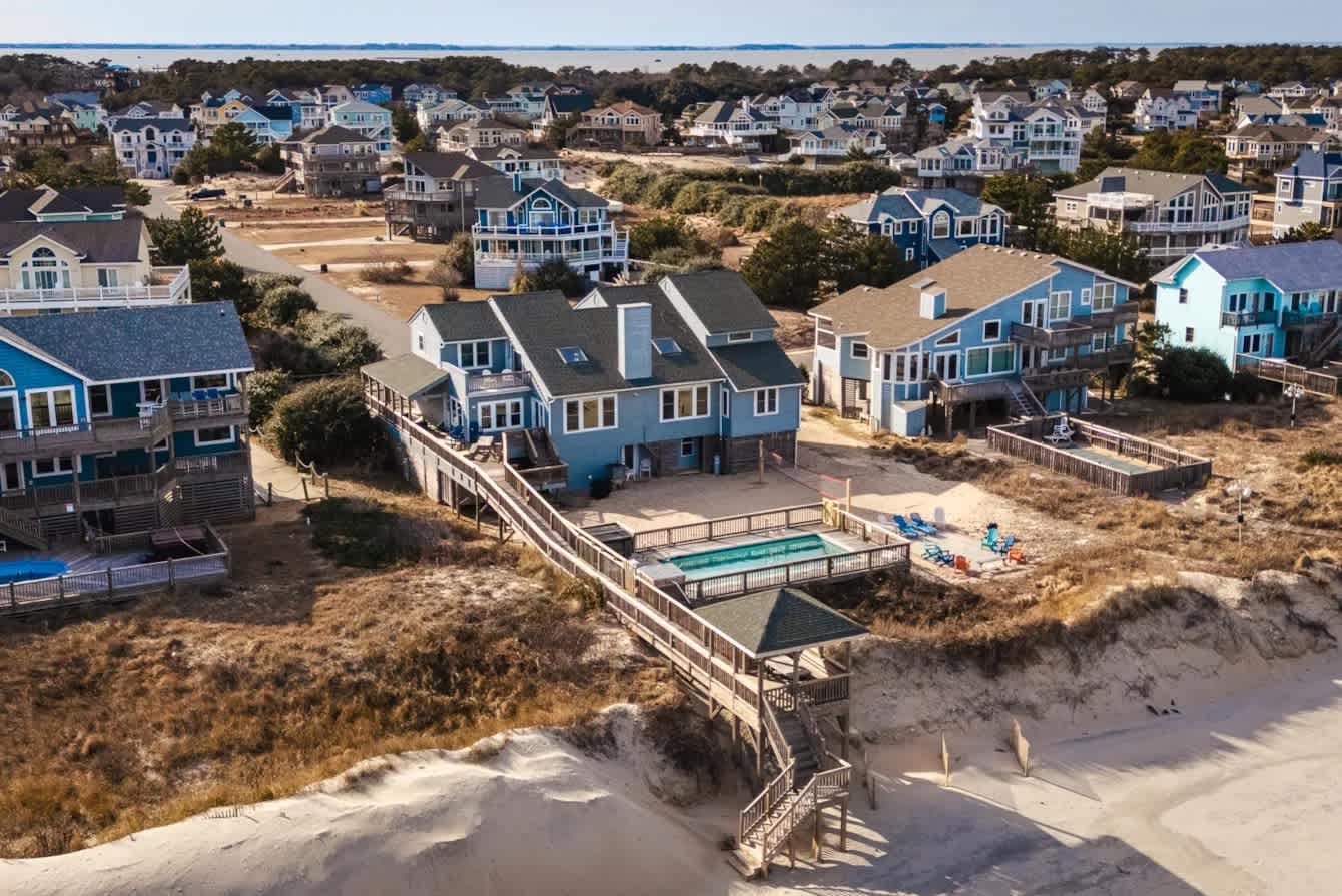 Oceanfront Pool & Spa, Volleyball Court, Game Rm — Corolla, NC — vacation rental