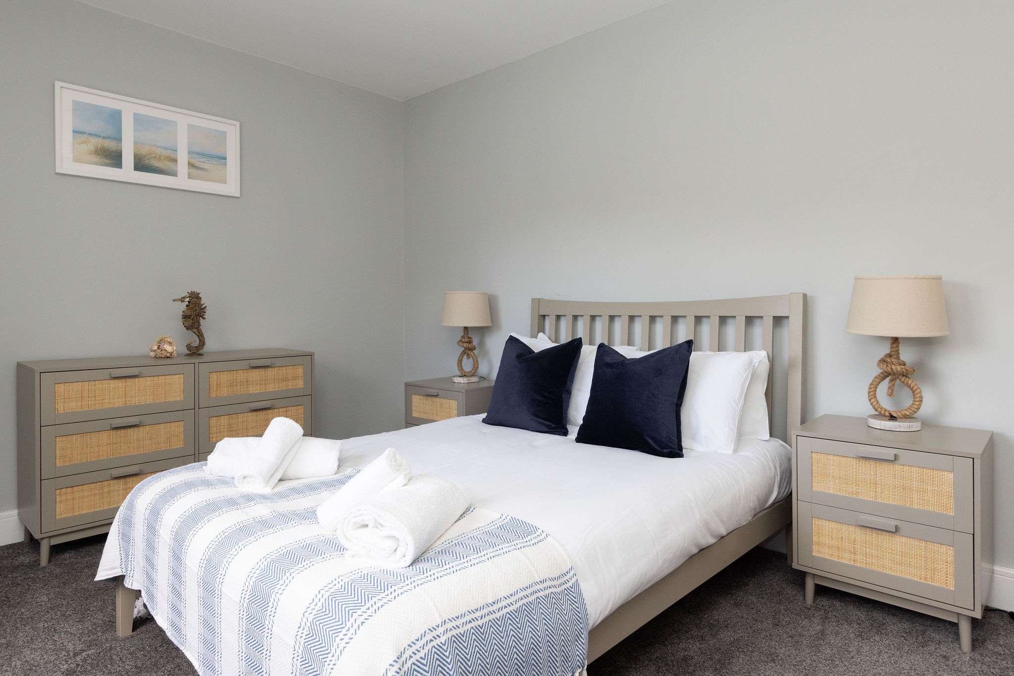 Rest and recharge in this beautifully styled second double bedroom.