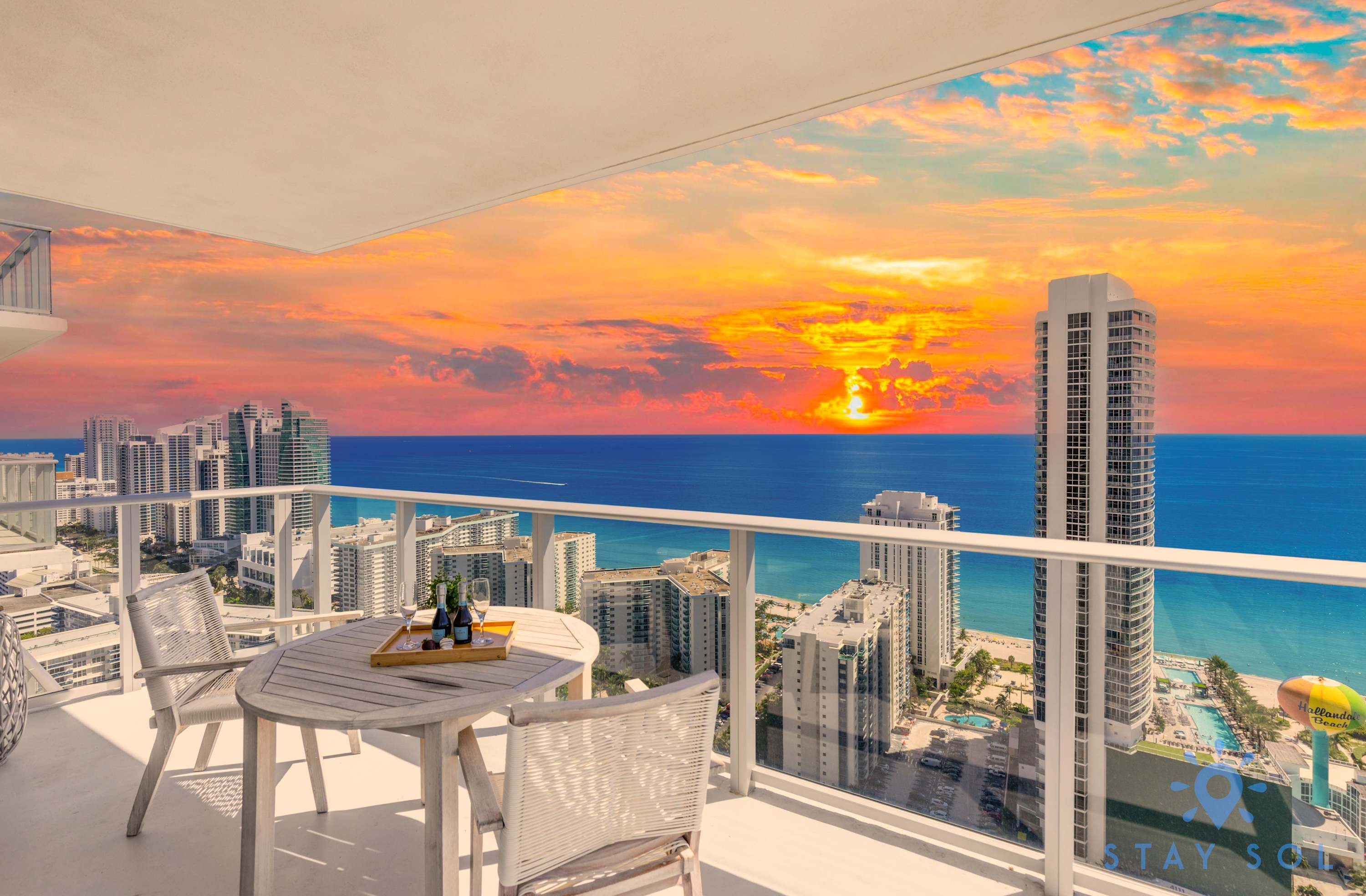 Wrap Around Balcony + Pool + Steps to the Beach