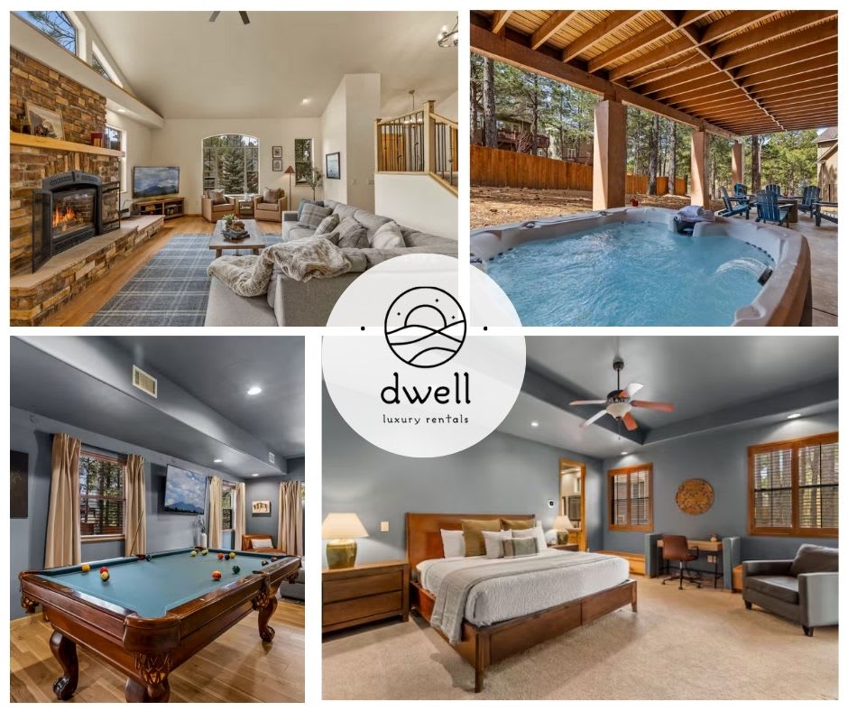 Fam-Friendly Cabin Retreat | Hot Tub | Game Room — Flagstaff, AZ — vacation rental