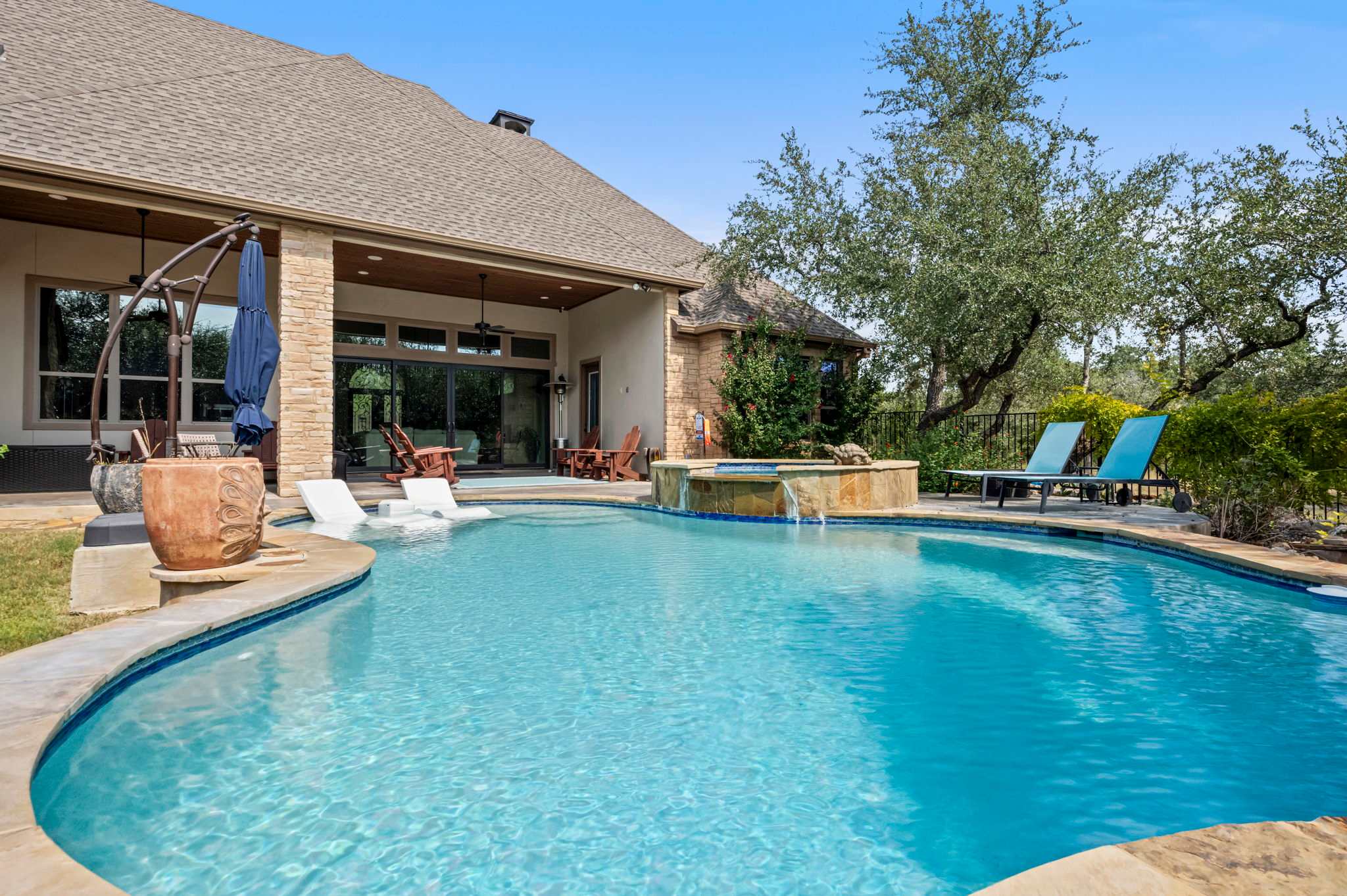 Luxury Wimberley Escape | 4BR | Pool | Sauna | BBQ — Wimberley, TX — vacation rental