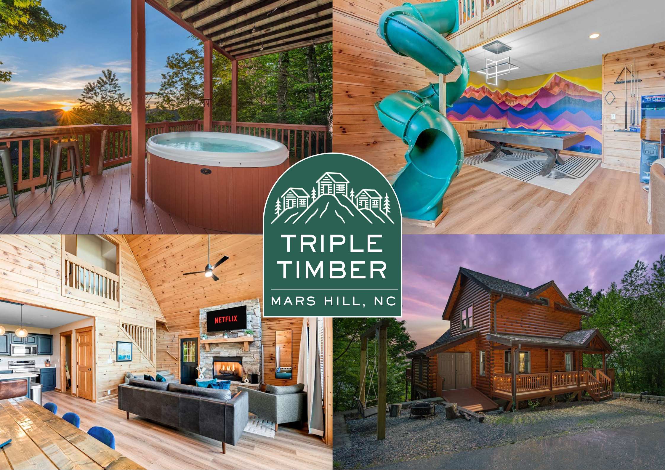 The Triple Timber — Mars Hill, NC — vacation rental