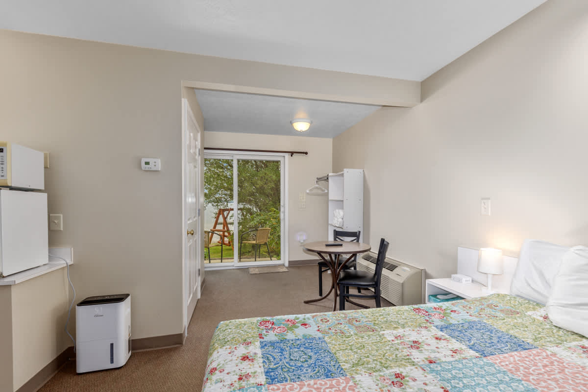 Ground Level Lakeview Room with 1 Double bed suite — Lake City, MI — vacation rental