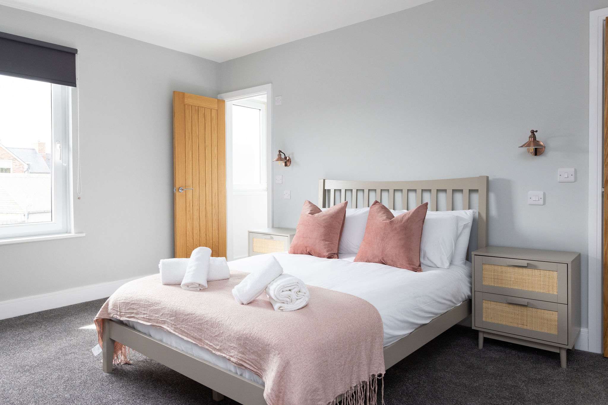 Your comfy bedroom with a double bed