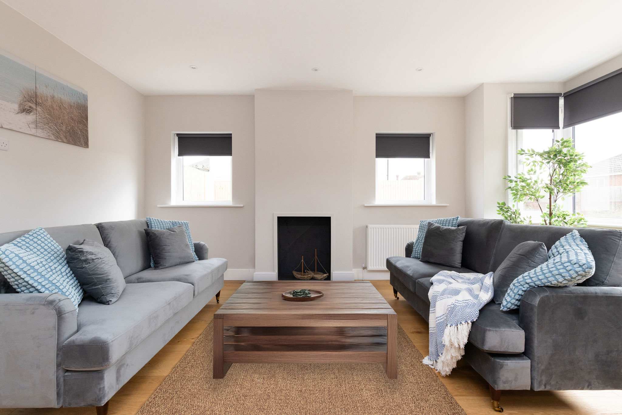 Unwind on our huge comfy sofas after day out.