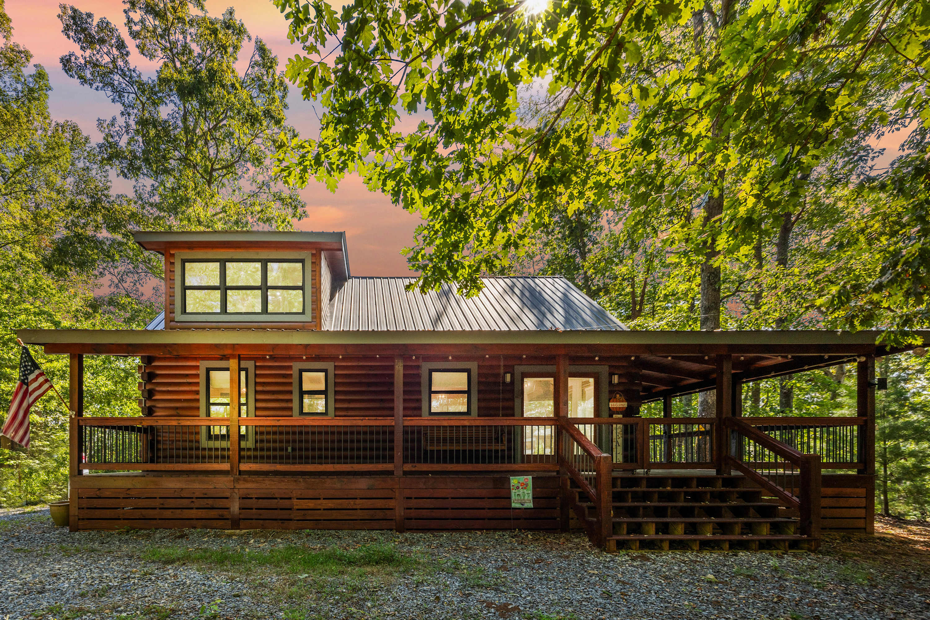 Heavenly Mountain VIew, Hot Tub, Fire Pit — Blue Ridge, GA — vacation rental