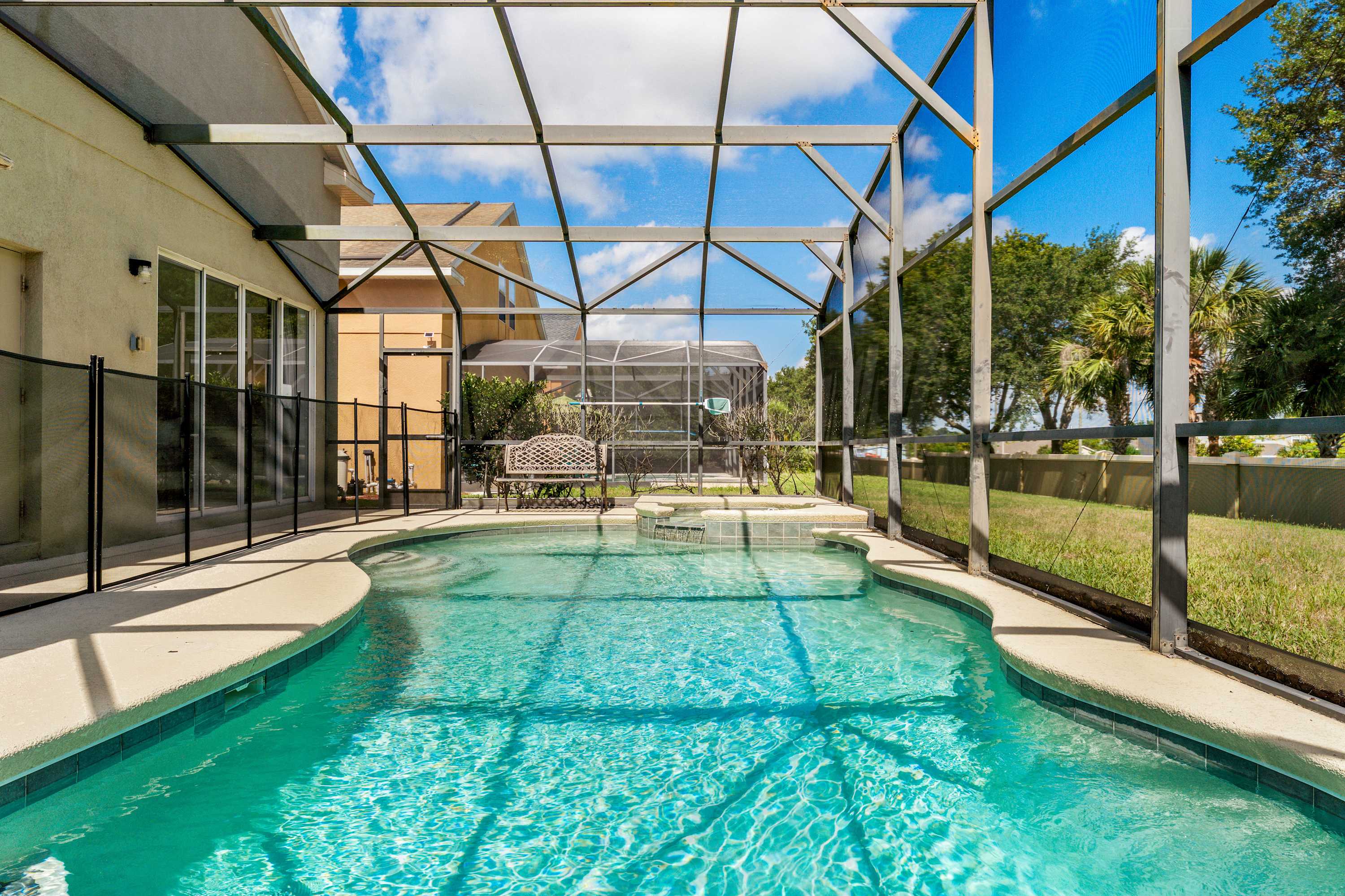 Private pool for you and your guests to enjoy