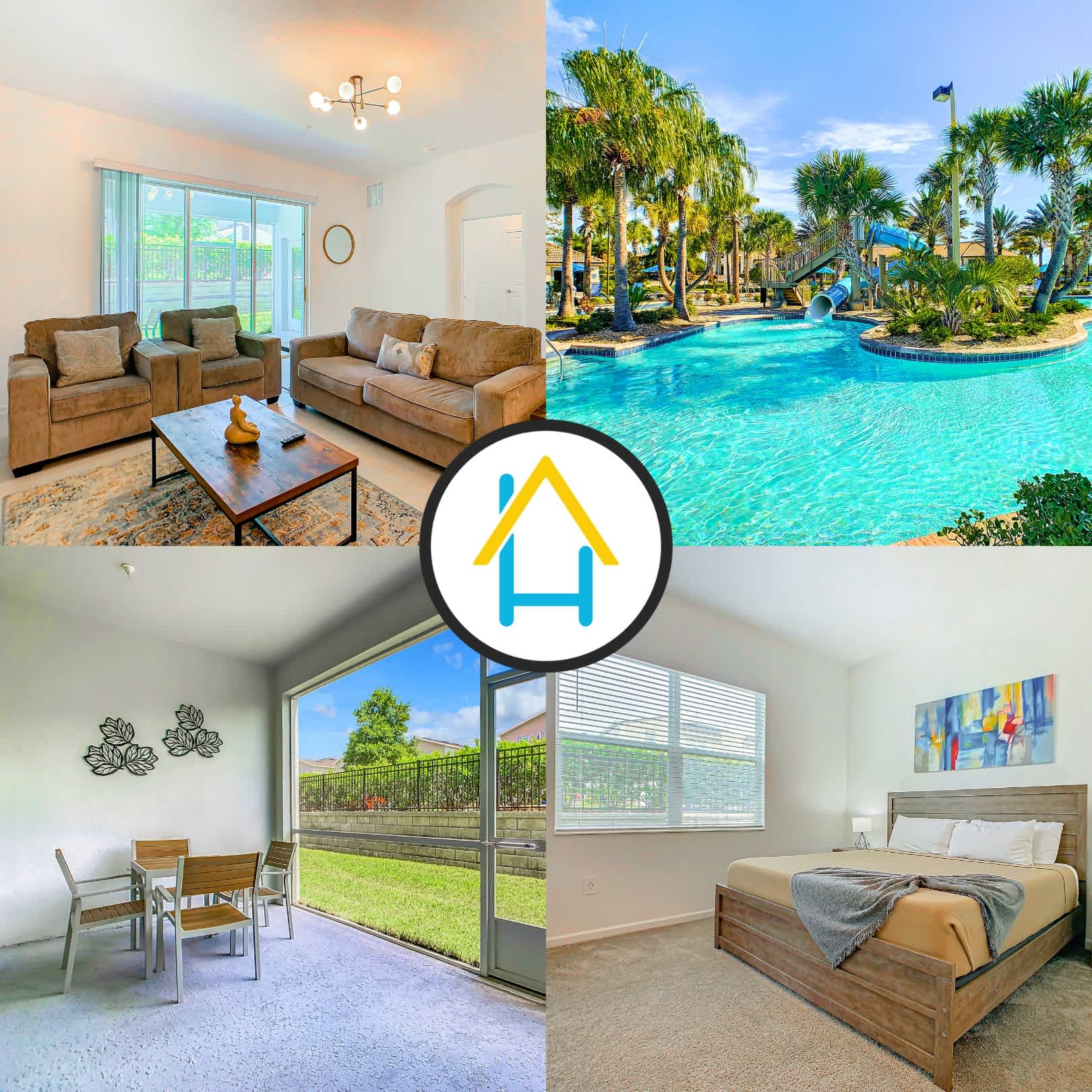 Awesome Getaway/Secure Garage/Waterpark/2 Clubhouses — Davenport, FL — vacation rental