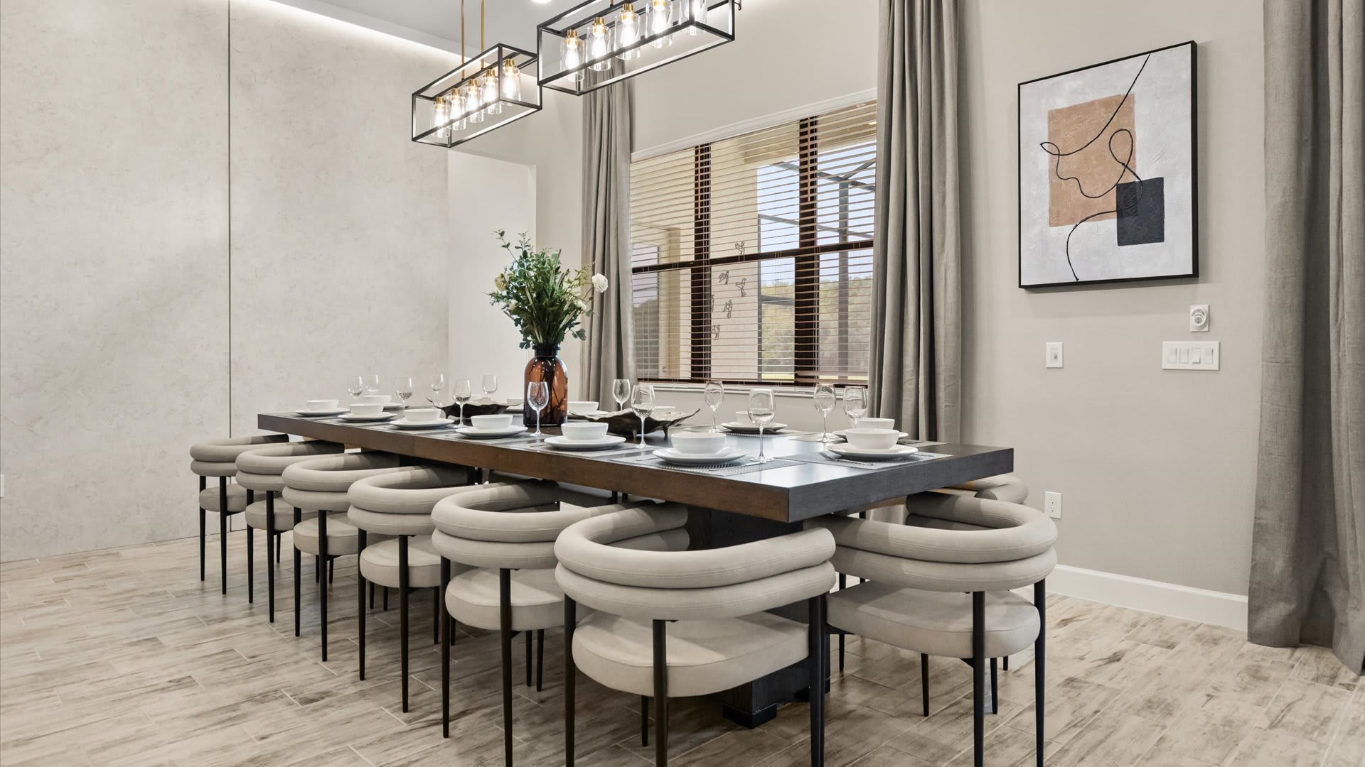 Dining area – enjoy your meals at a stylish table perfect for sharing moments
