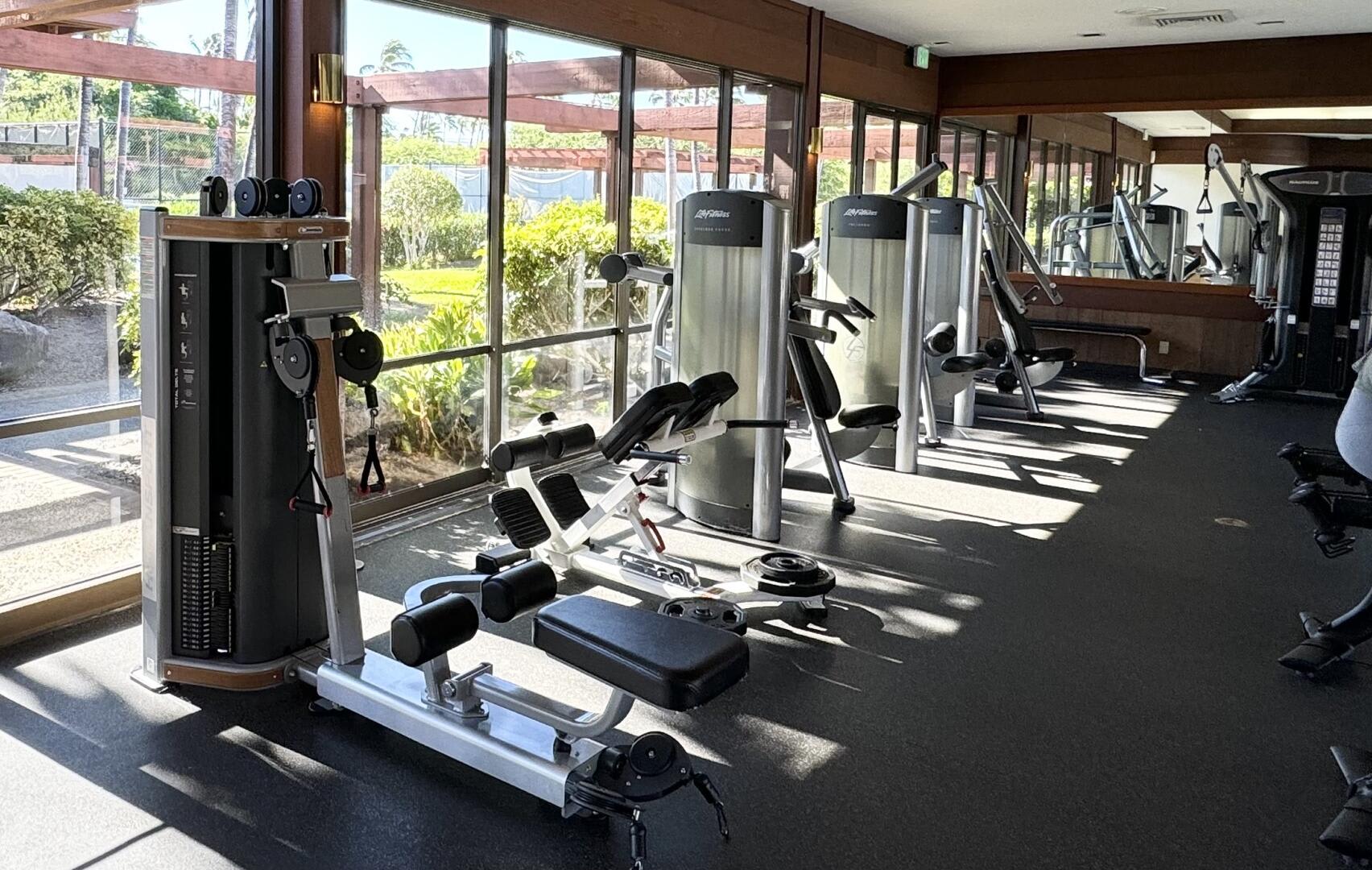 Fitness centre - access included! | Hale Nanea at Residences of Laulea, Big Island, Hawaii, by Luxus Vacation Properties