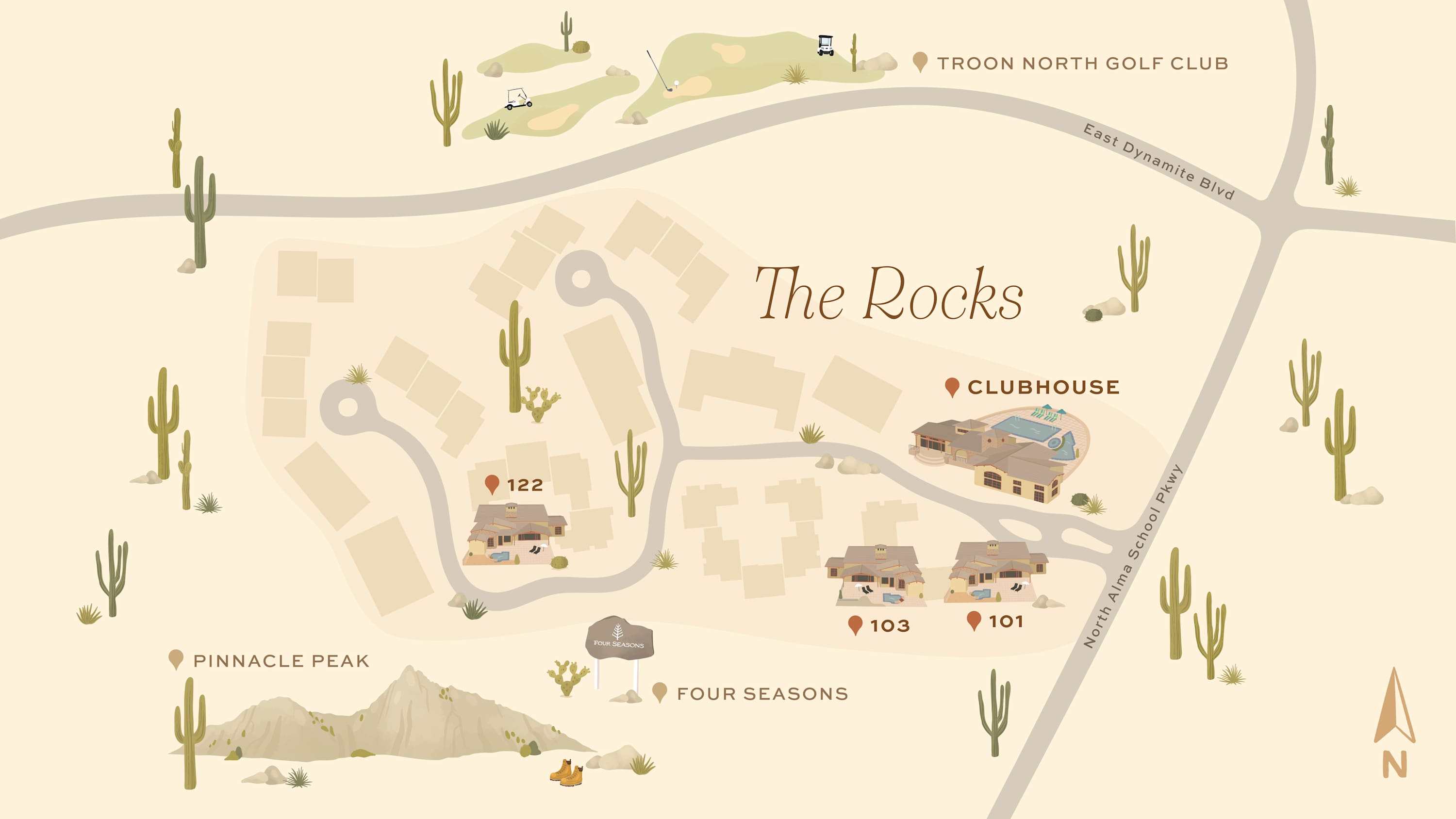 The Rocks Residence Club - now managing villas 101, 103 and 122