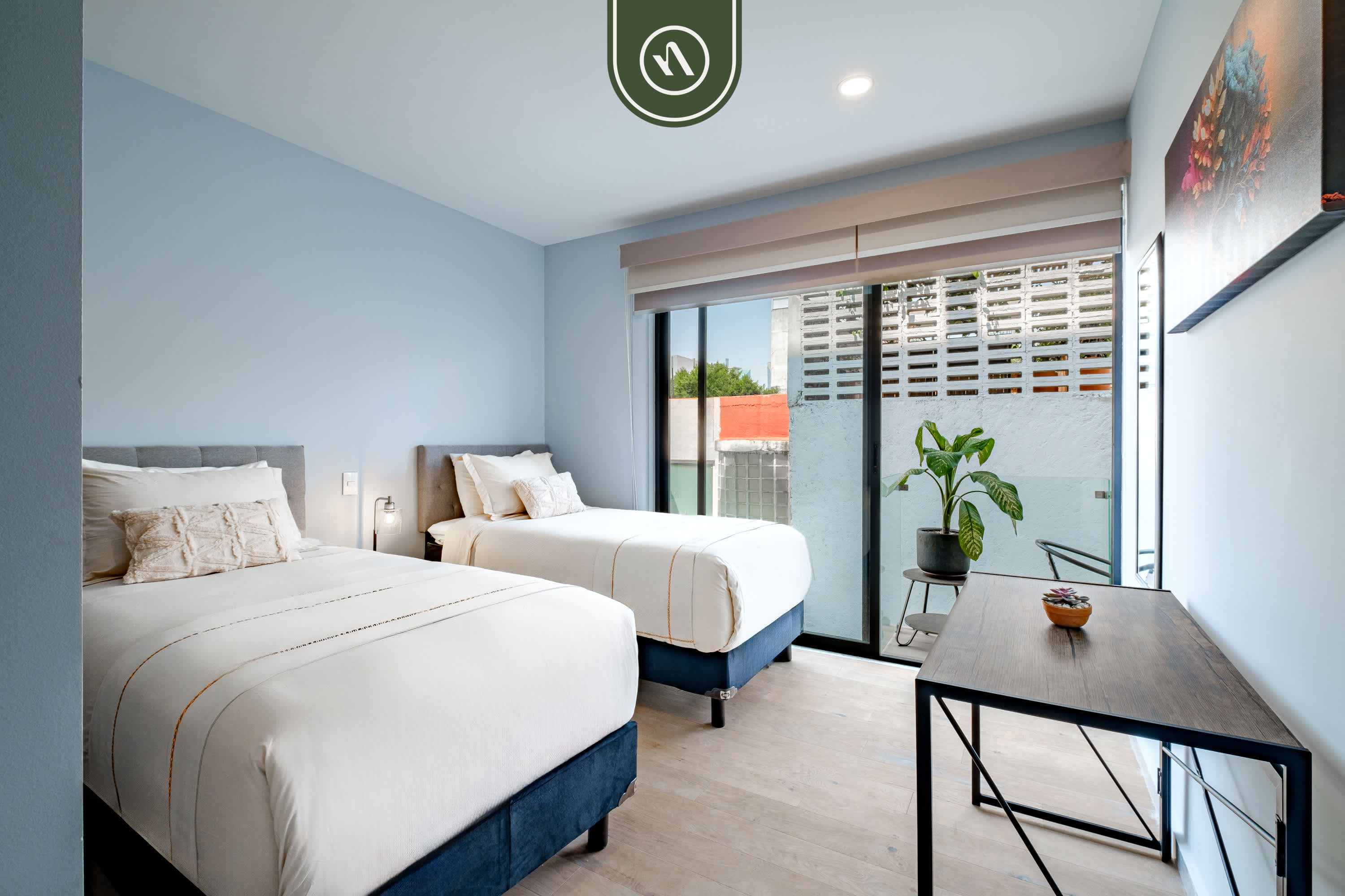 Amazing 2BR Apt in Roma Norte - Yoga Room 5