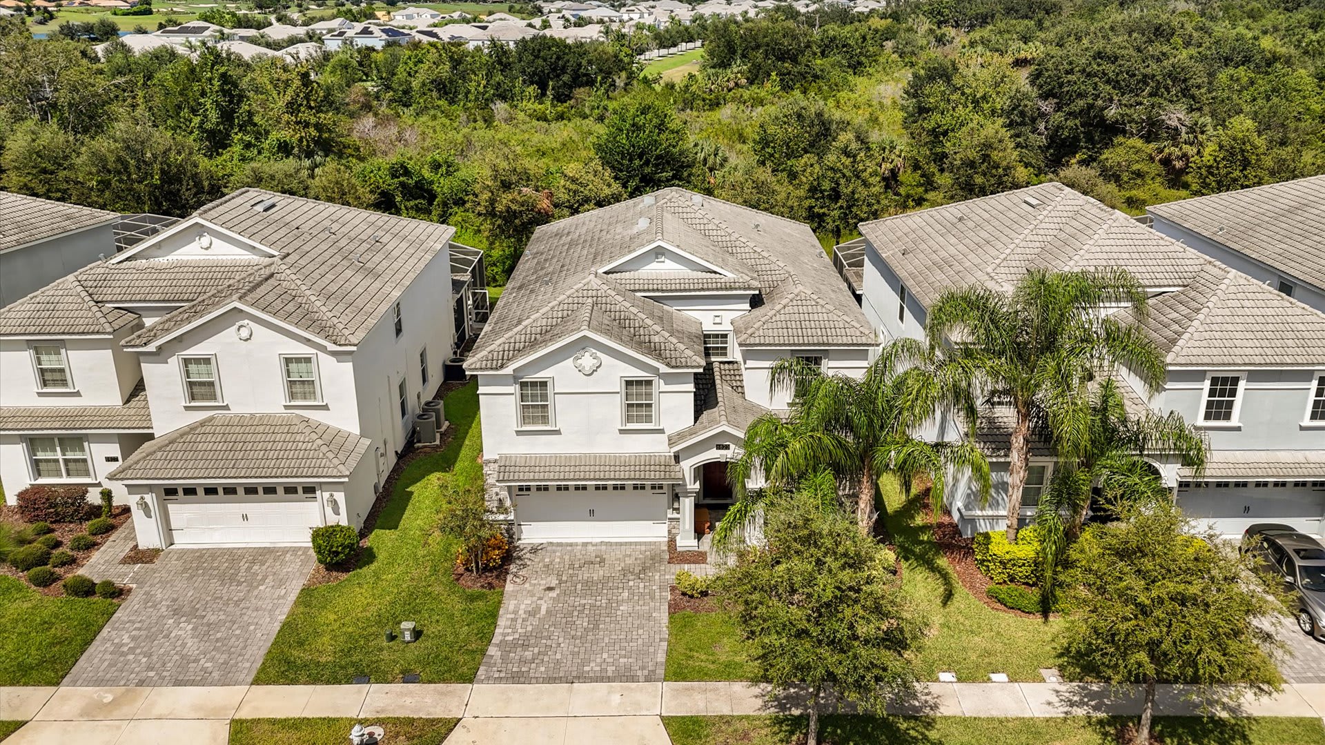 Aerial View of the House