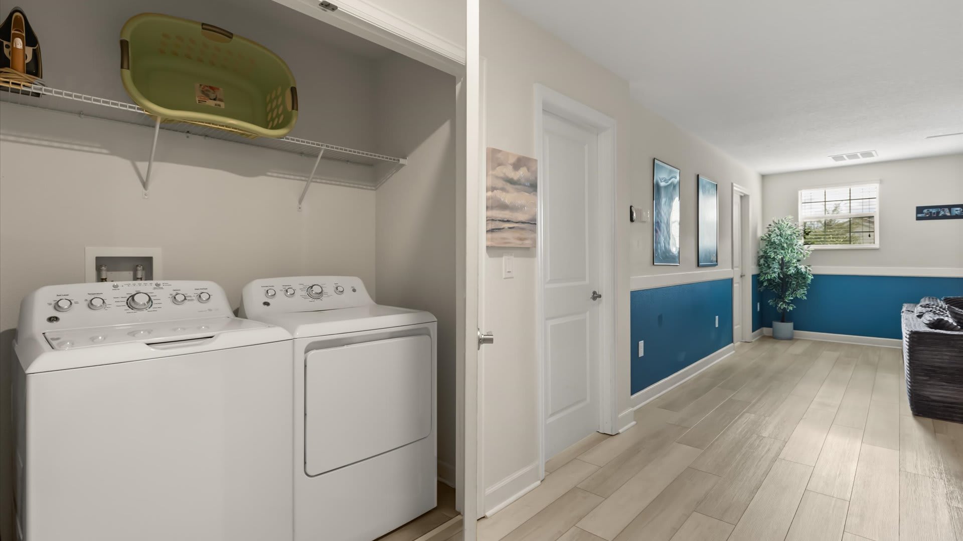 In-home laundry facilities (washer and dryer)
