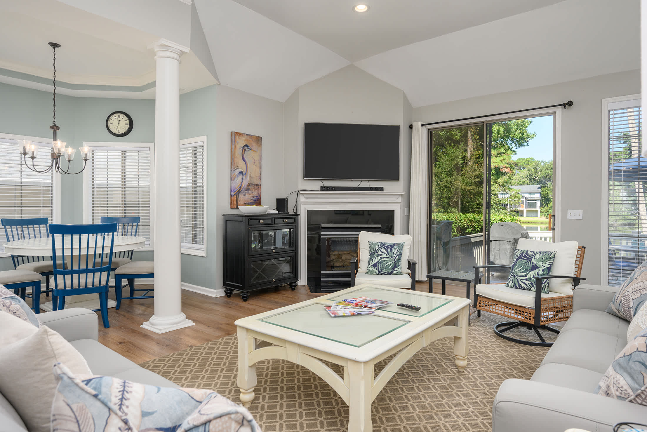 Stunning Lagoon View Rental Home in Sea Pines, HHI